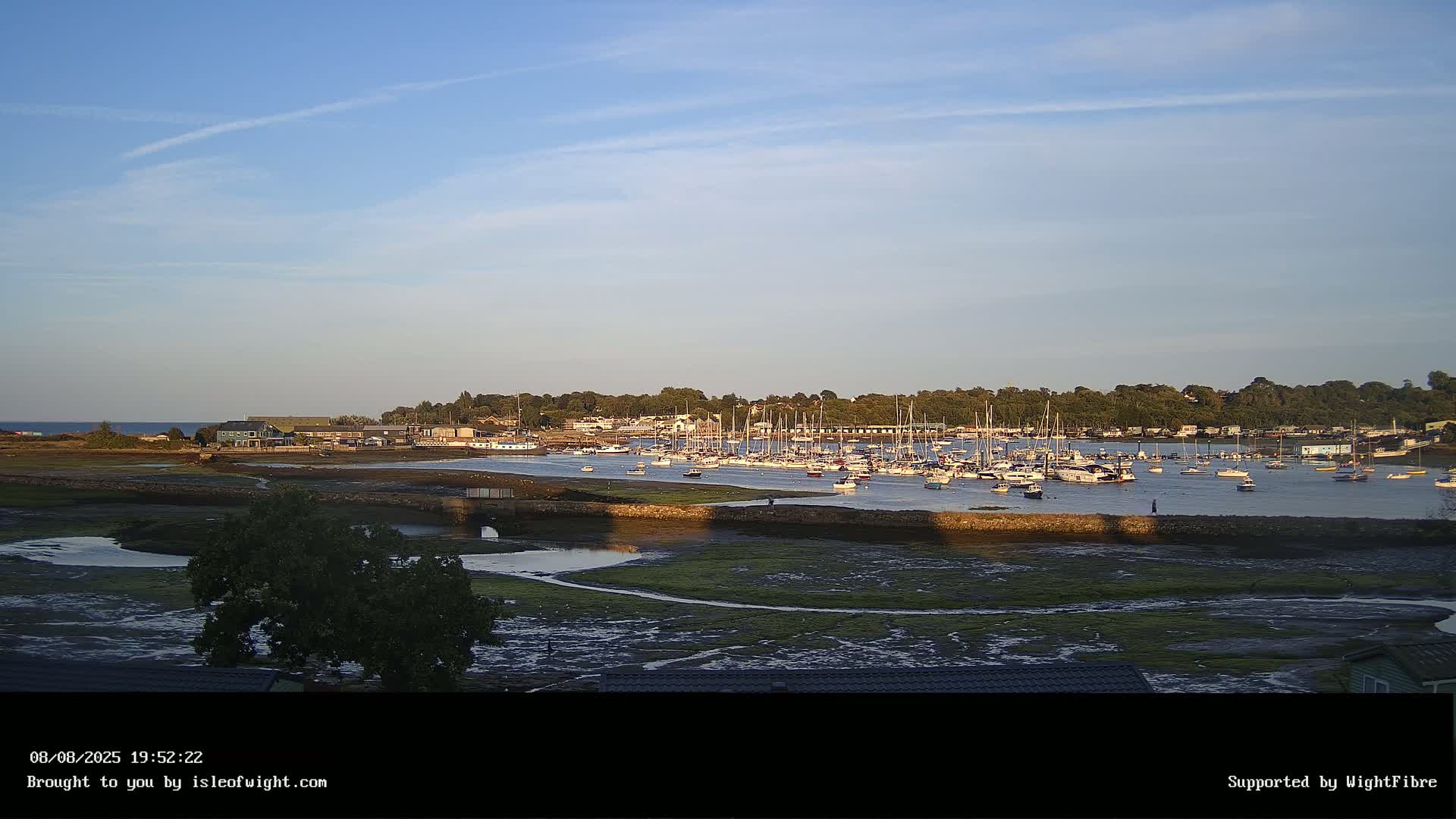 Bembridge Harbour Live Cam -  Isle of Wight, South East, England, United Kingdom