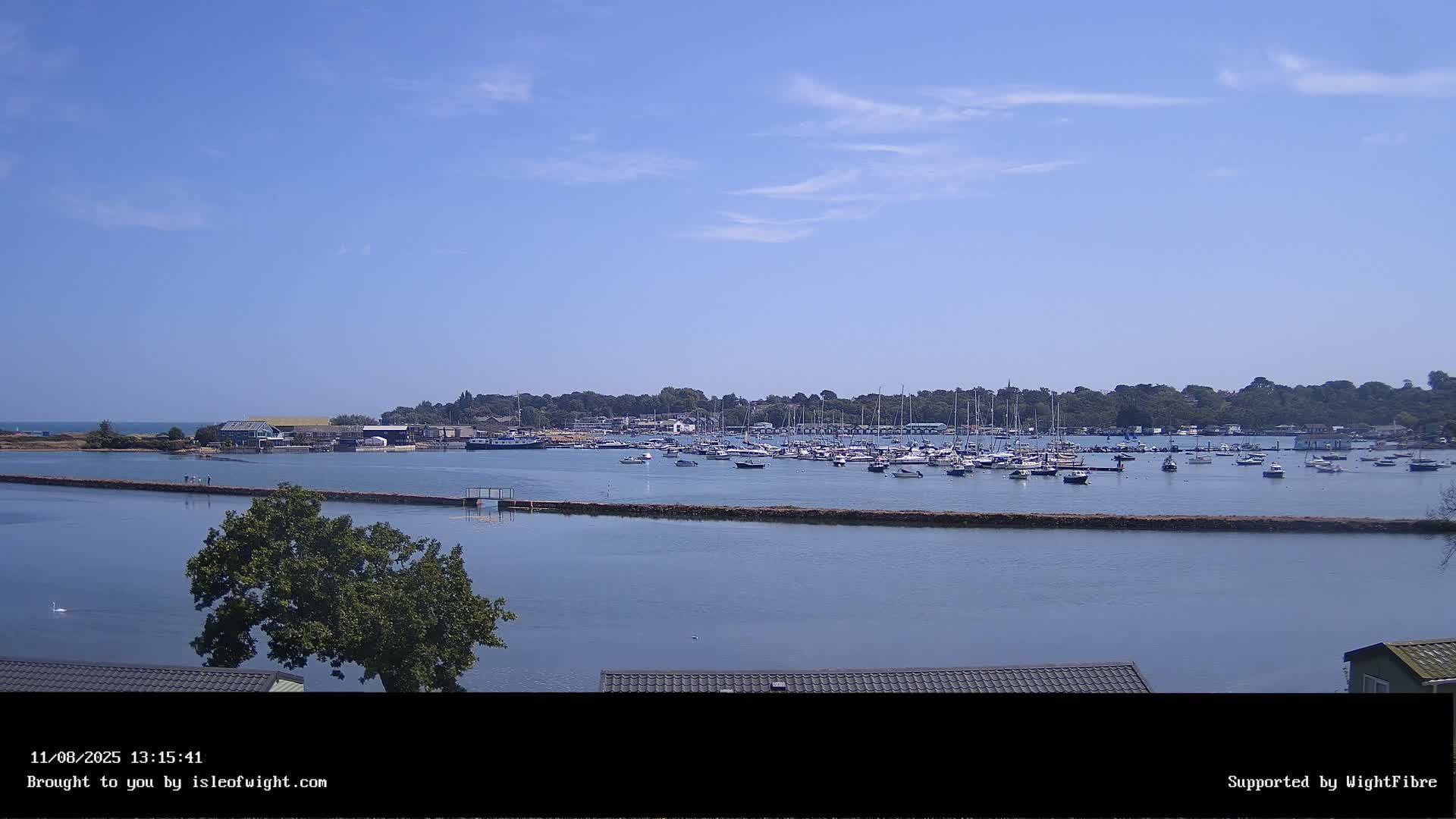 Bembridge Harbour Live Cam -  Isle of Wight, South East, England, United Kingdom