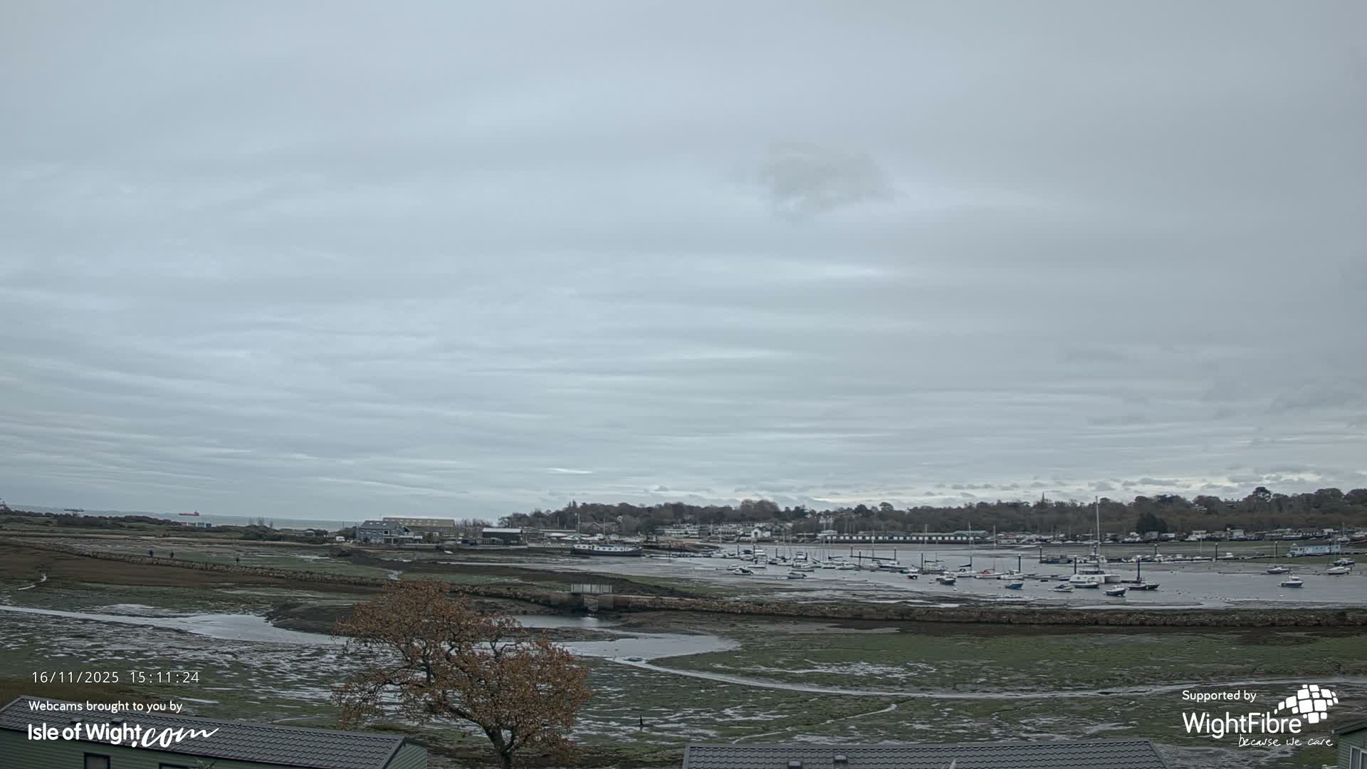 Bembridge Harbour Live Cam -  Isle of Wight, South East, England, United Kingdom