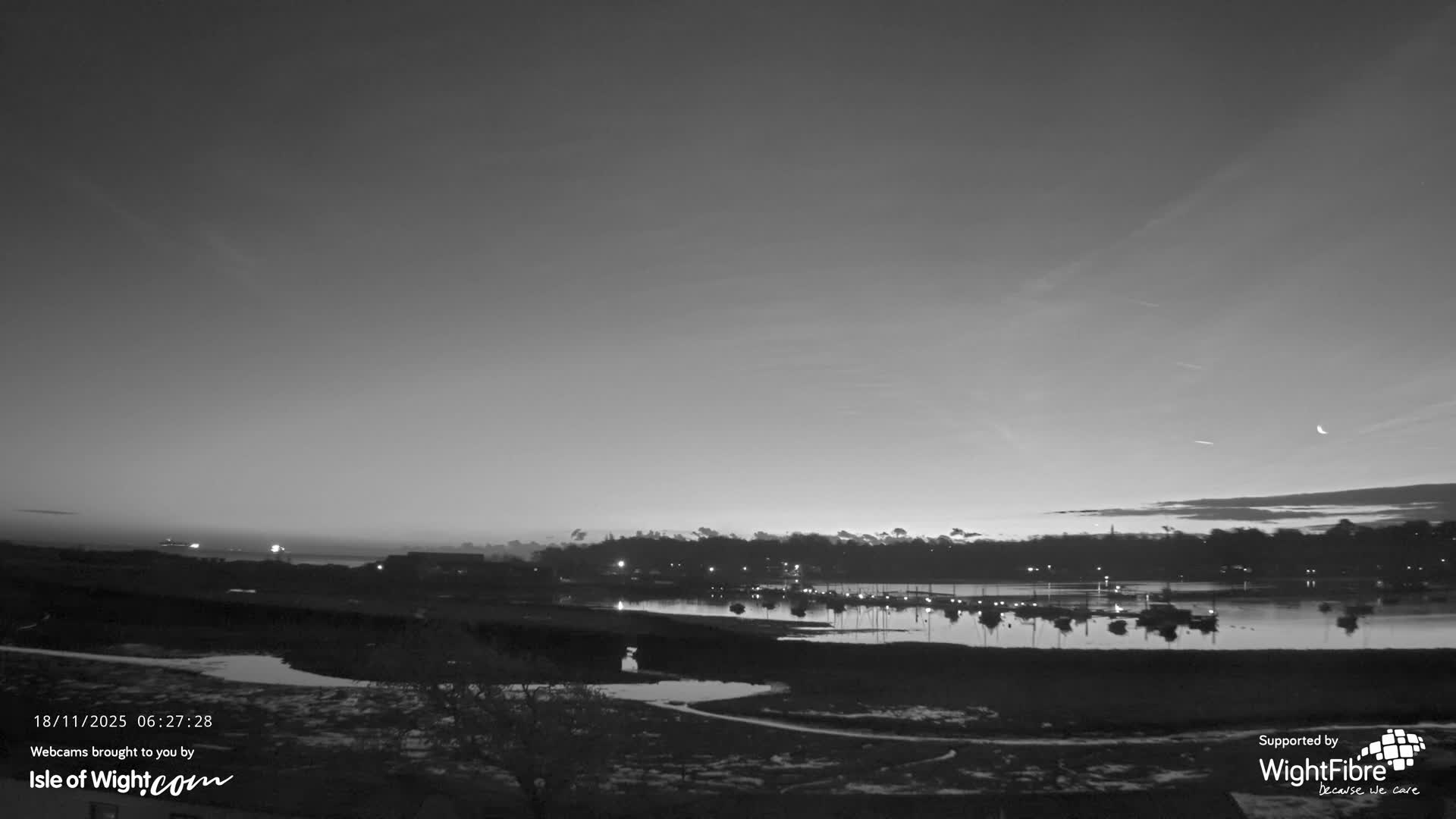 Bembridge Harbour Live Cam -  Isle of Wight, South East, England, United Kingdom