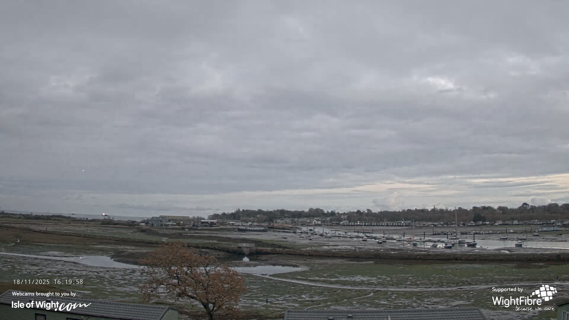 Bembridge Harbour Live Cam -  Isle of Wight, South East, England, United Kingdom