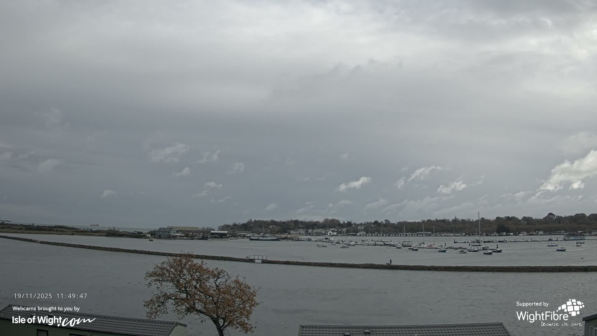 Bembridge Harbour Live Cam -  Isle of Wight, South East, England, United Kingdom