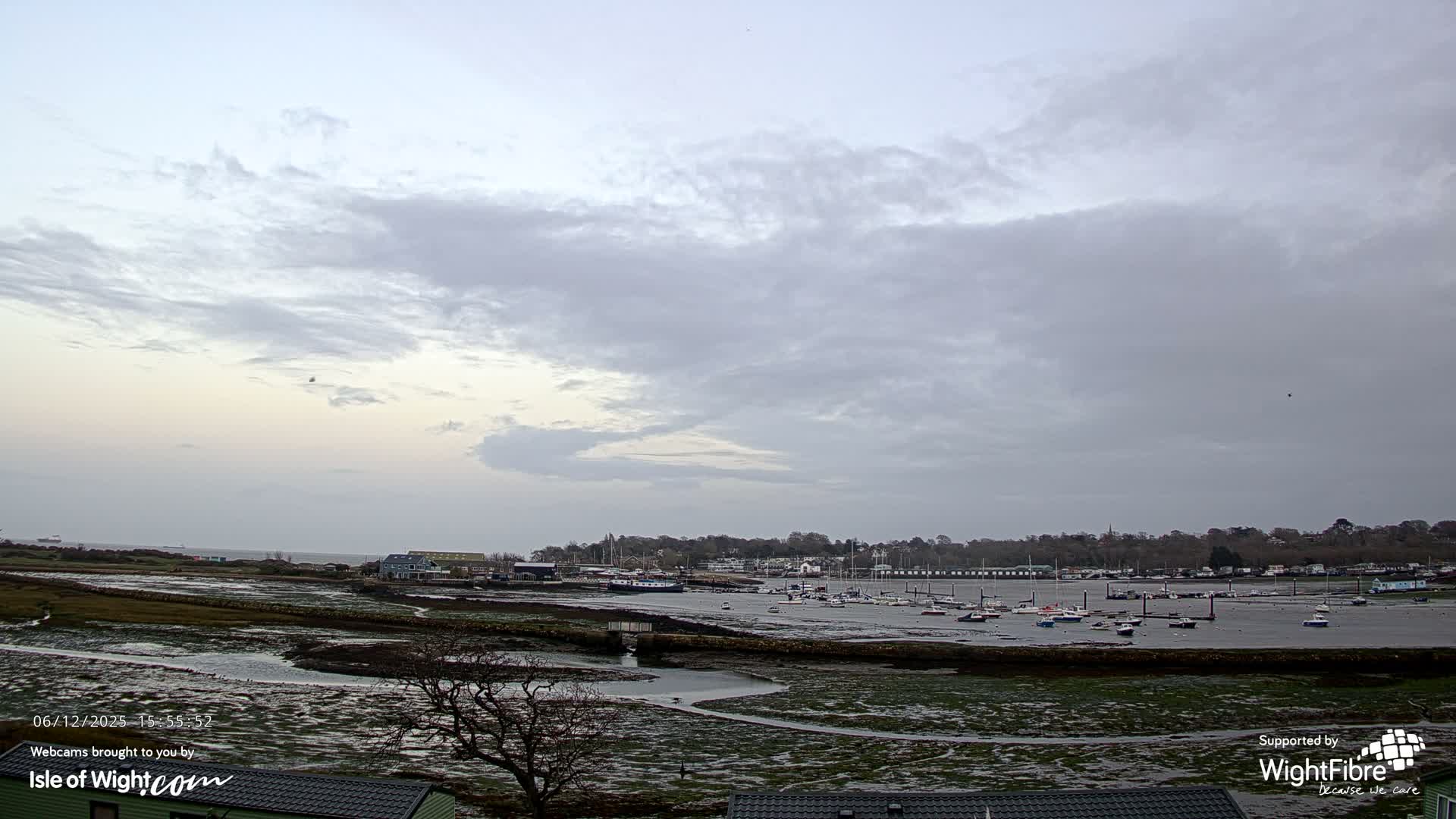 Bembridge Harbour Live Cam -  Isle of Wight, South East, England, United Kingdom