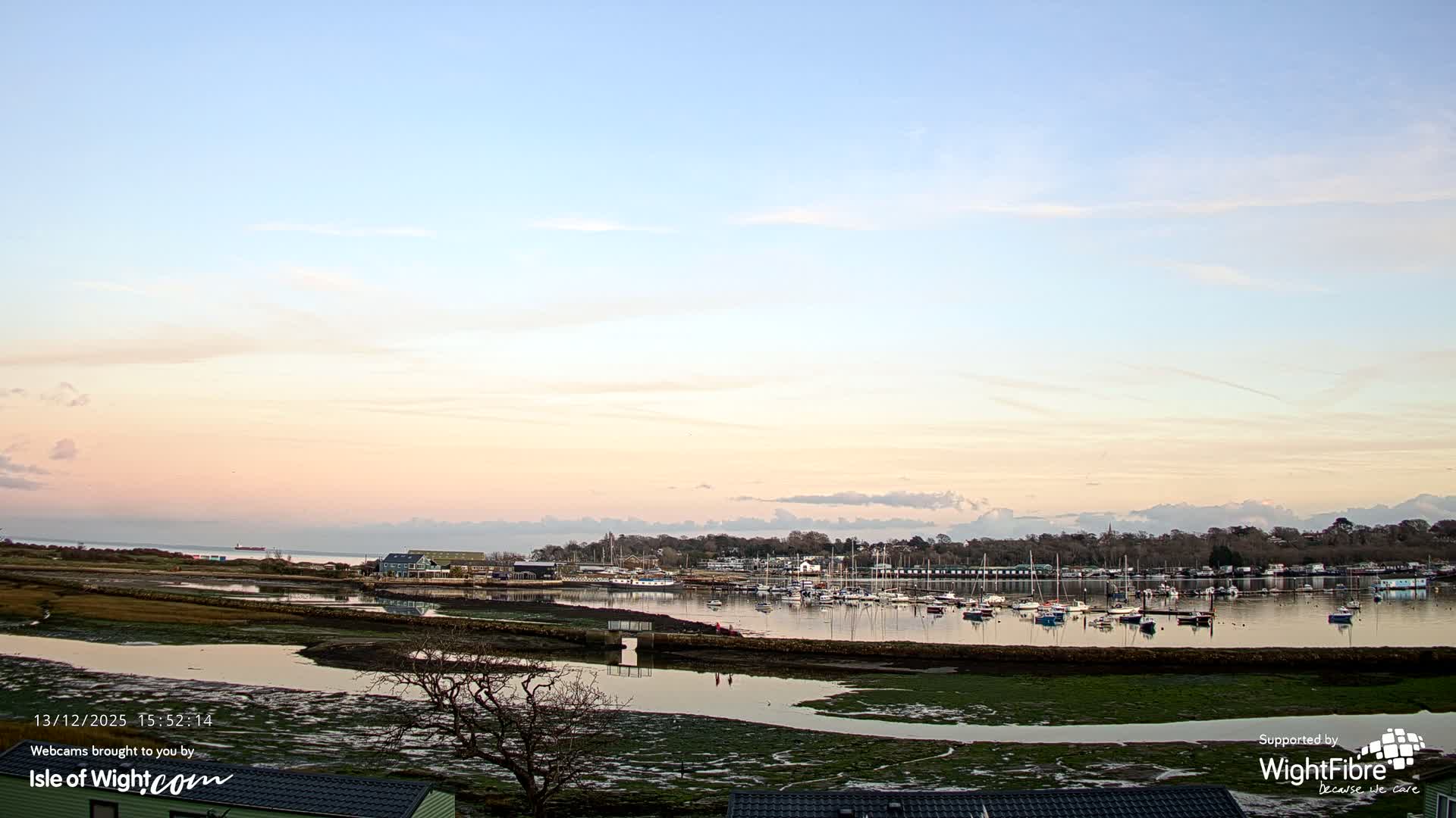 Bembridge Harbour Live Cam -  Isle of Wight, South East, England, United Kingdom