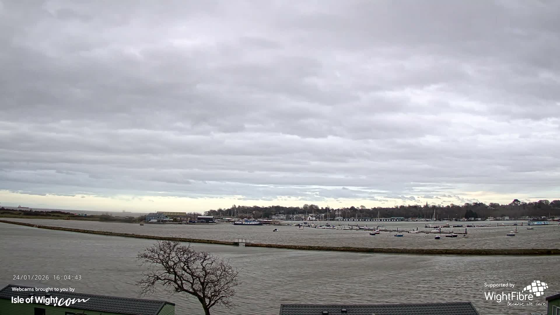 Bembridge Harbour Live Cam -  Isle of Wight, South East, England, United Kingdom