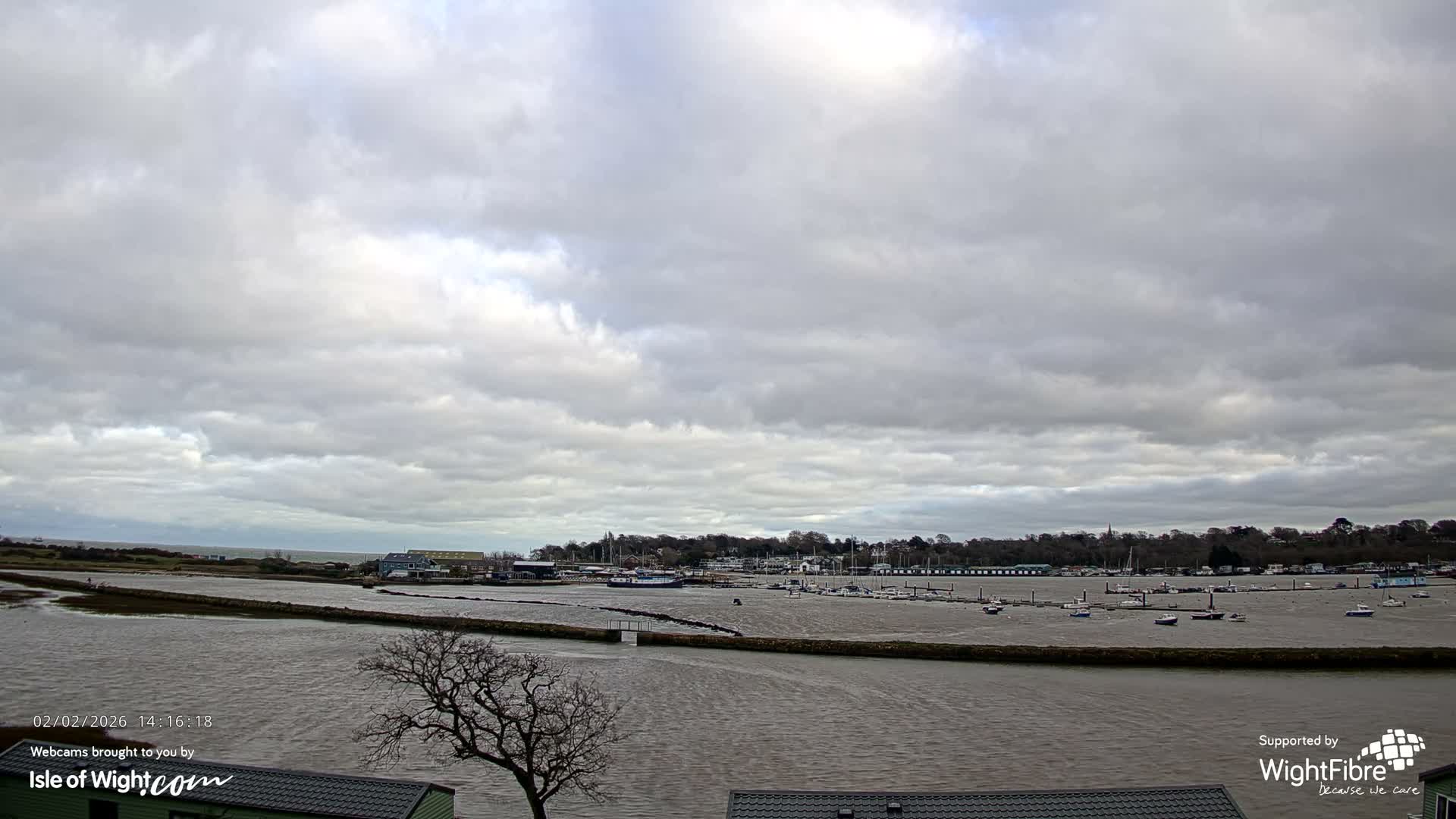 Bembridge Harbour Live Cam -  Isle of Wight, South East, England, United Kingdom