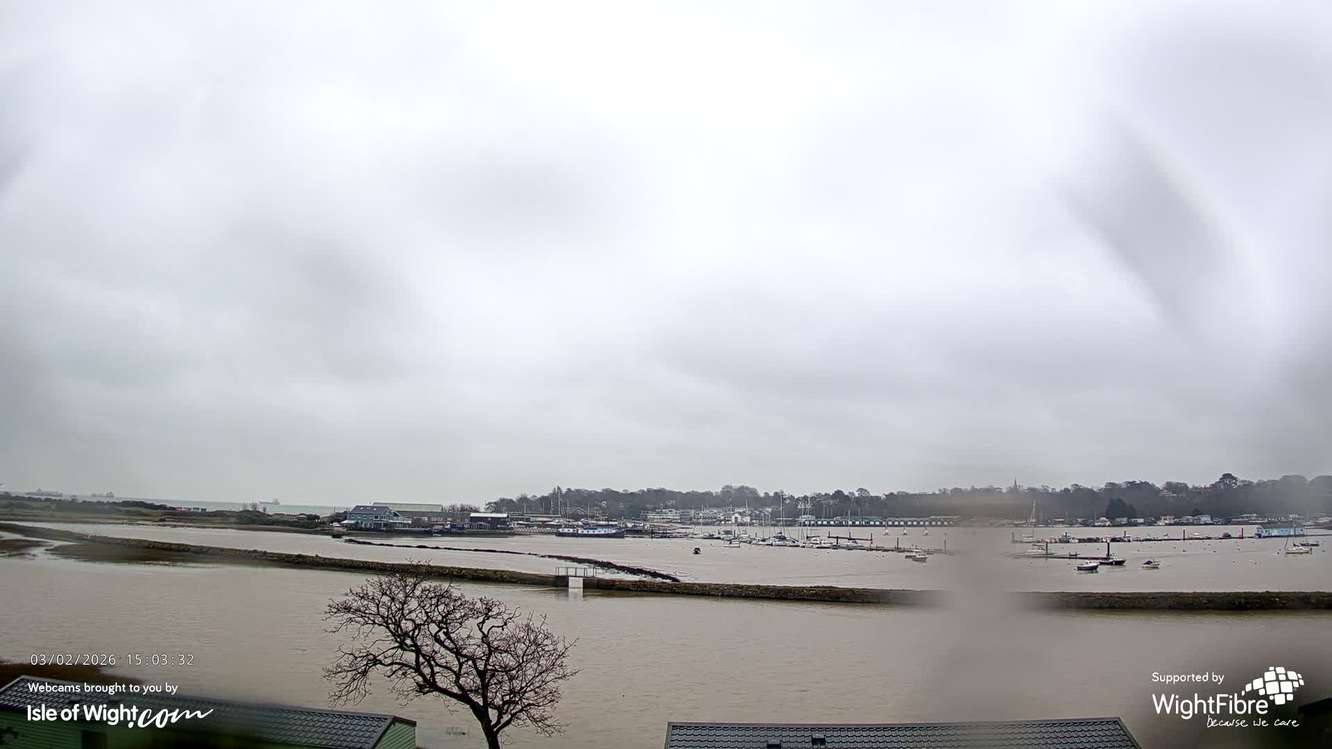 Bembridge Harbour Live Cam -  Isle of Wight, South East, England, United Kingdom