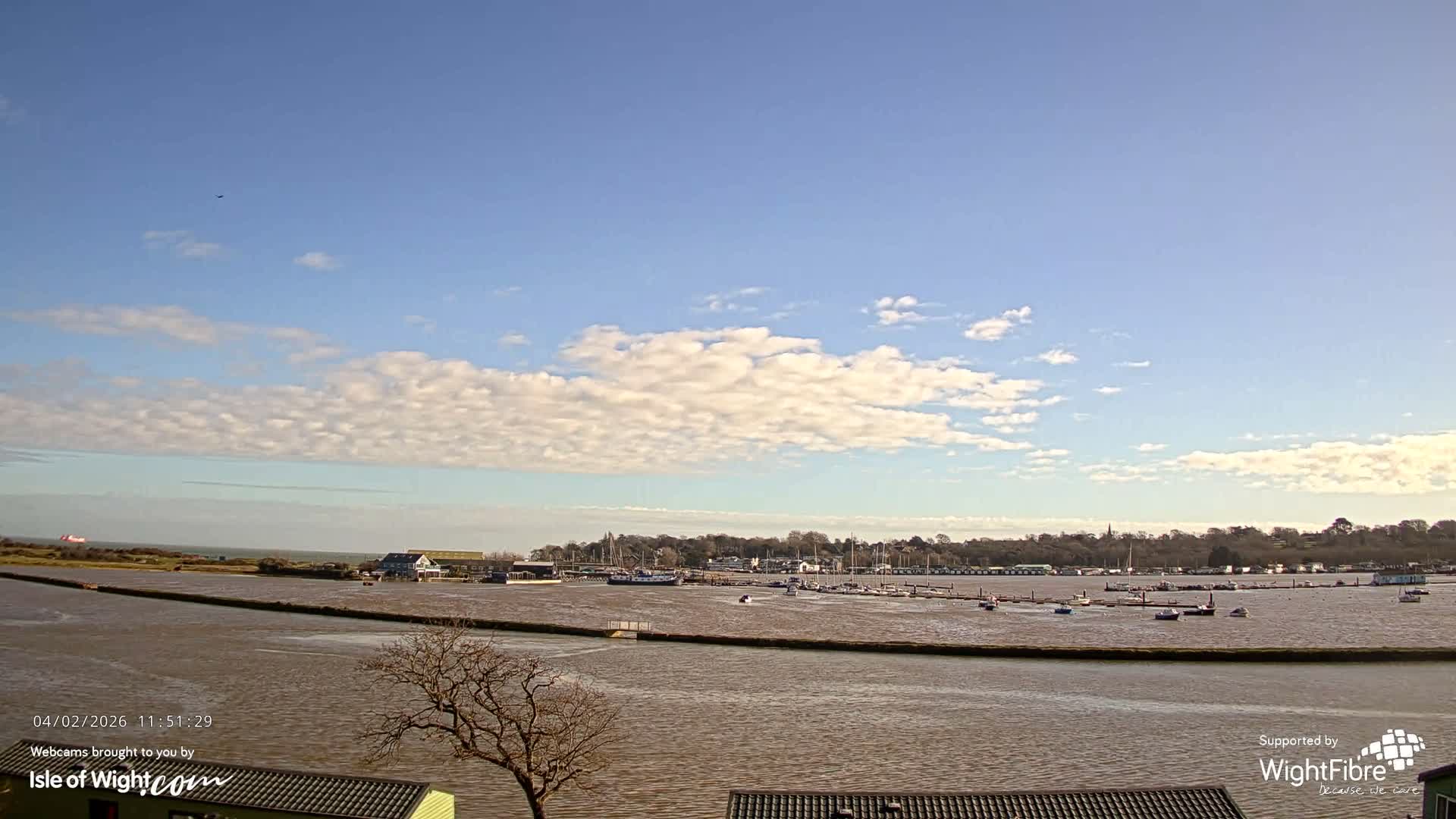 Bembridge Harbour Live Cam -  Isle of Wight, South East, England, United Kingdom
