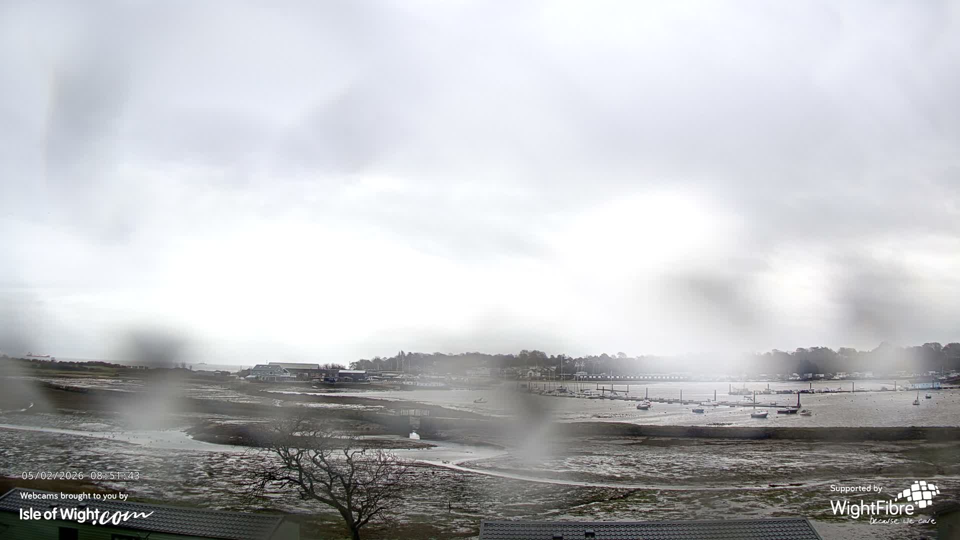 Bembridge Harbour Live Cam -  Isle of Wight, South East, England, United Kingdom