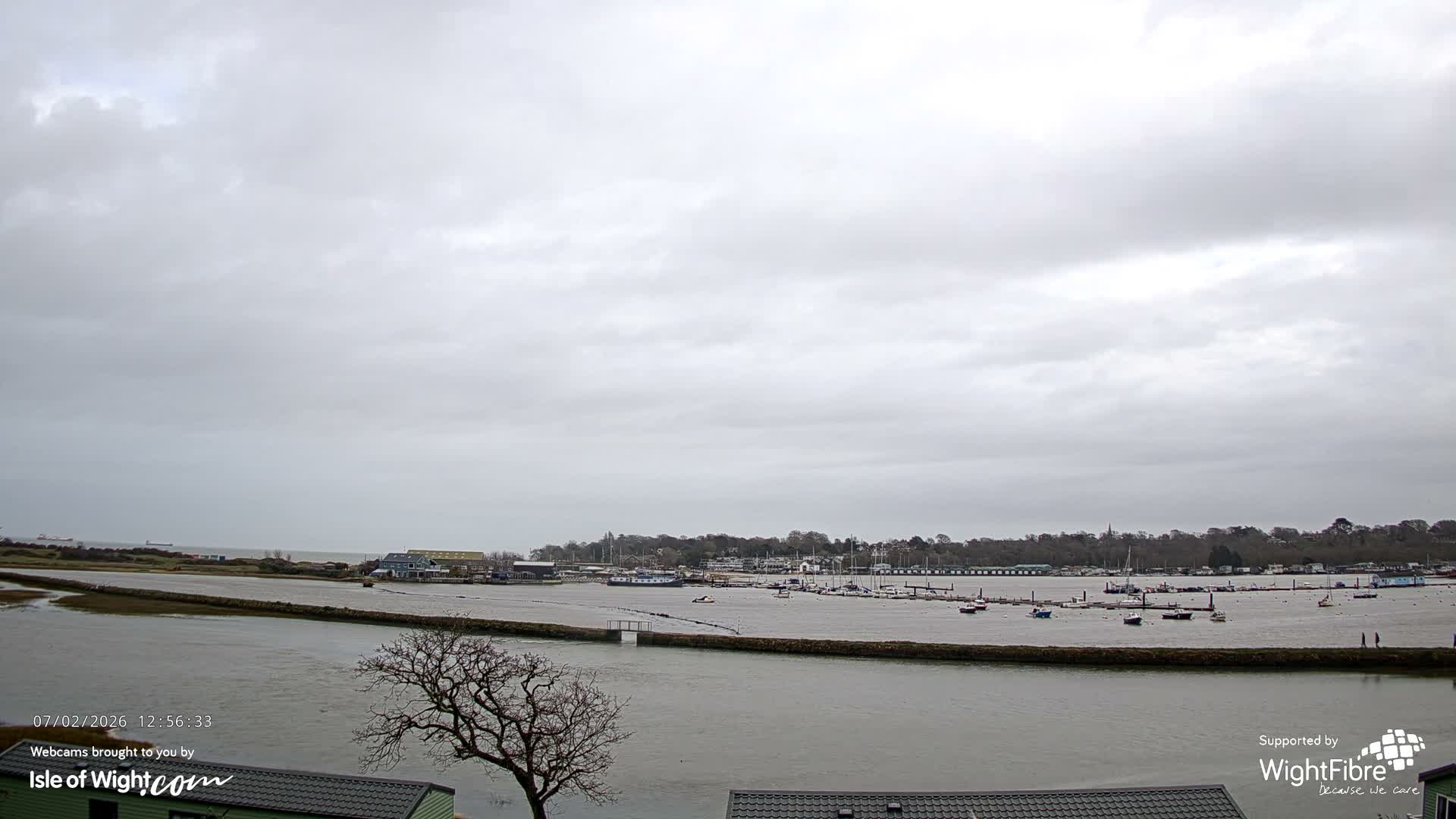 Bembridge Harbour Live Cam -  Isle of Wight, South East, England, United Kingdom