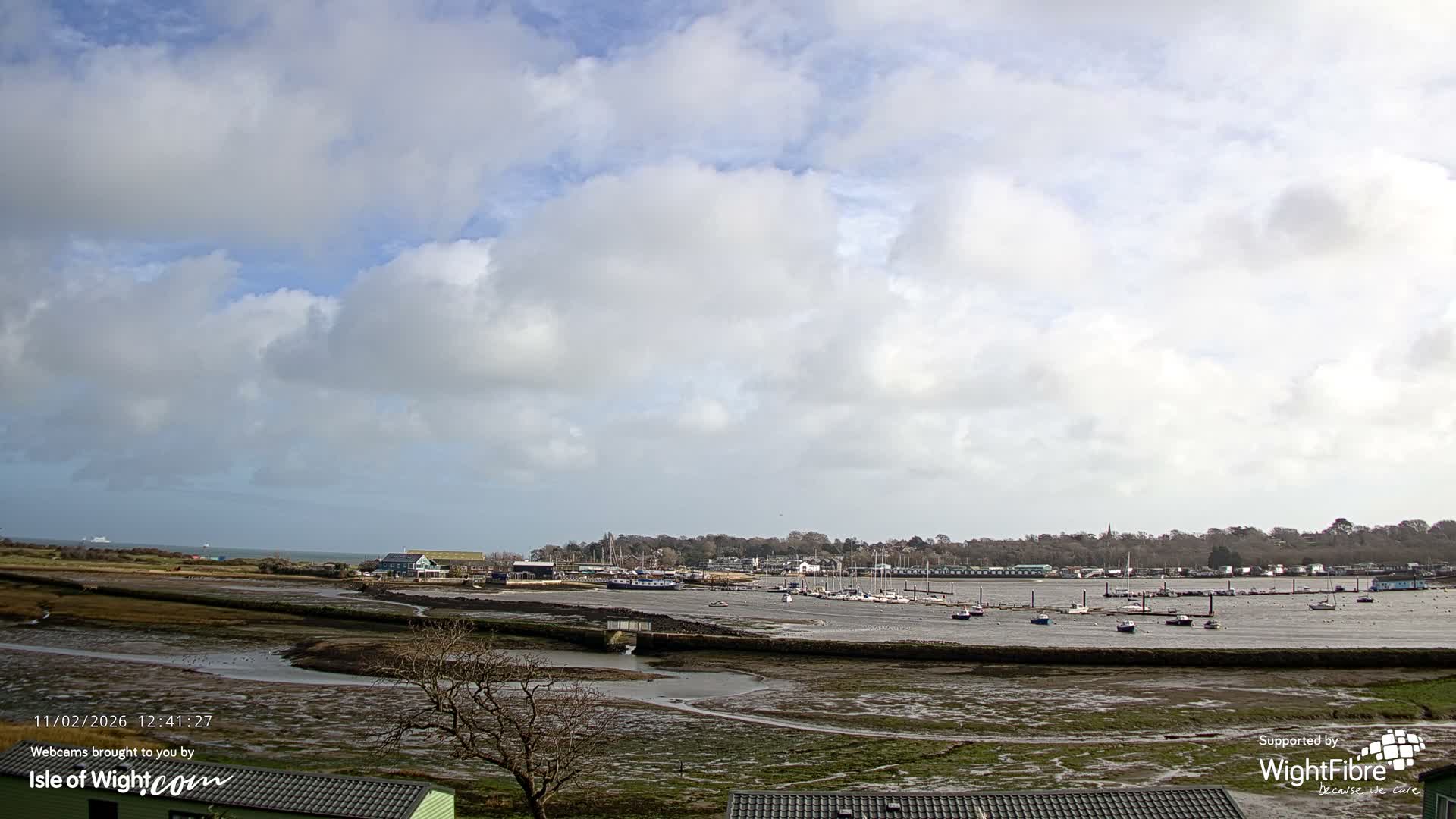 Bembridge Harbour Live Cam -  Isle of Wight, South East, England, United Kingdom