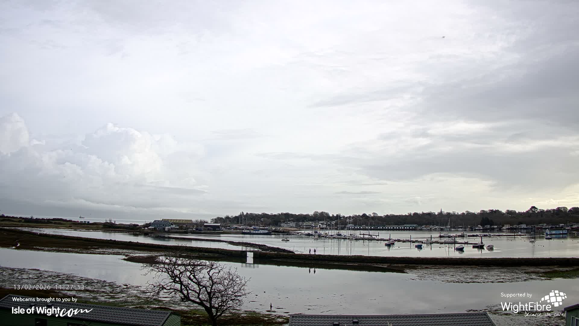 Bembridge Harbour Live Cam -  Isle of Wight, South East, England, United Kingdom