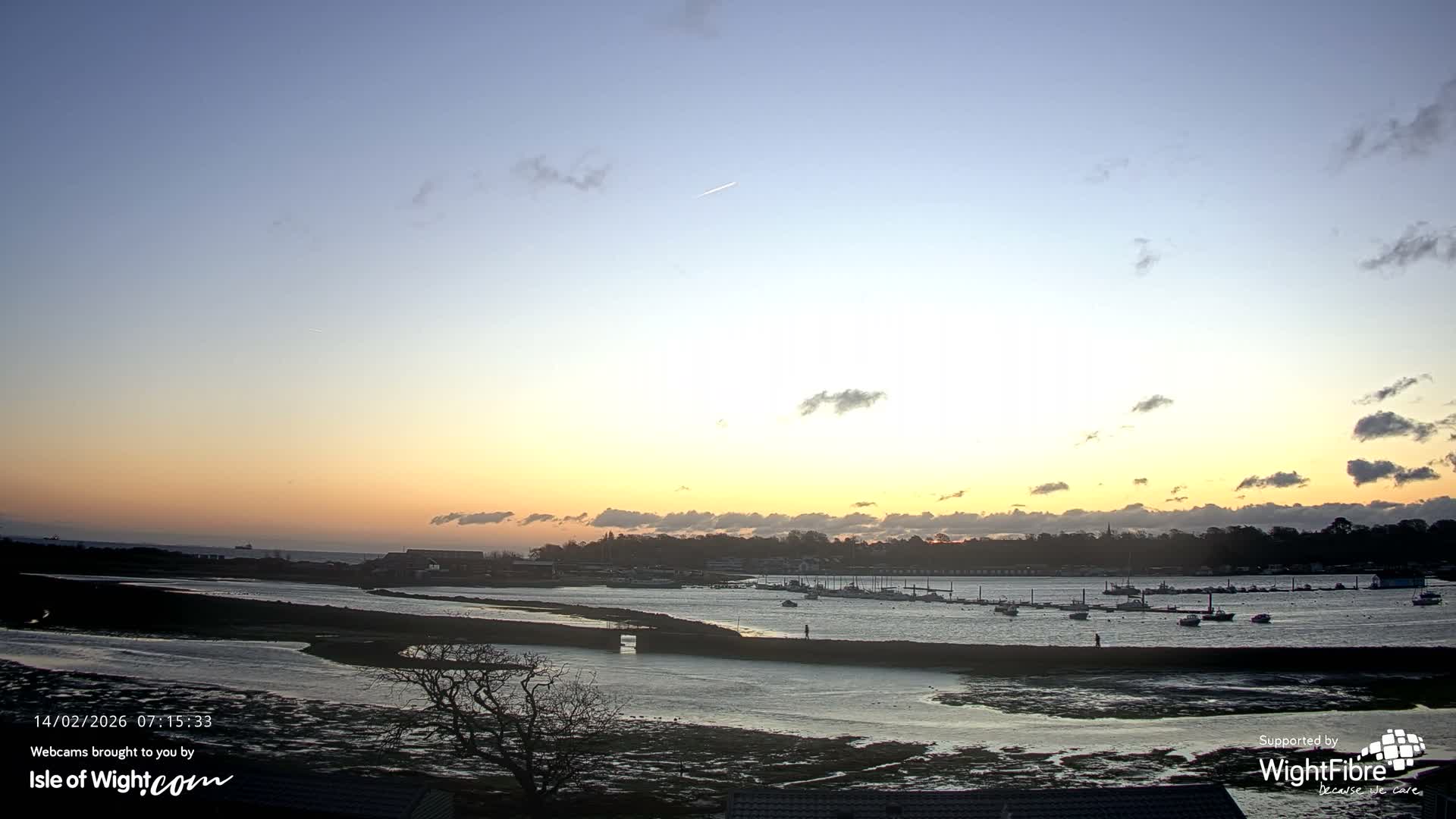 Bembridge Harbour Live Cam -  Isle of Wight, South East, England, United Kingdom