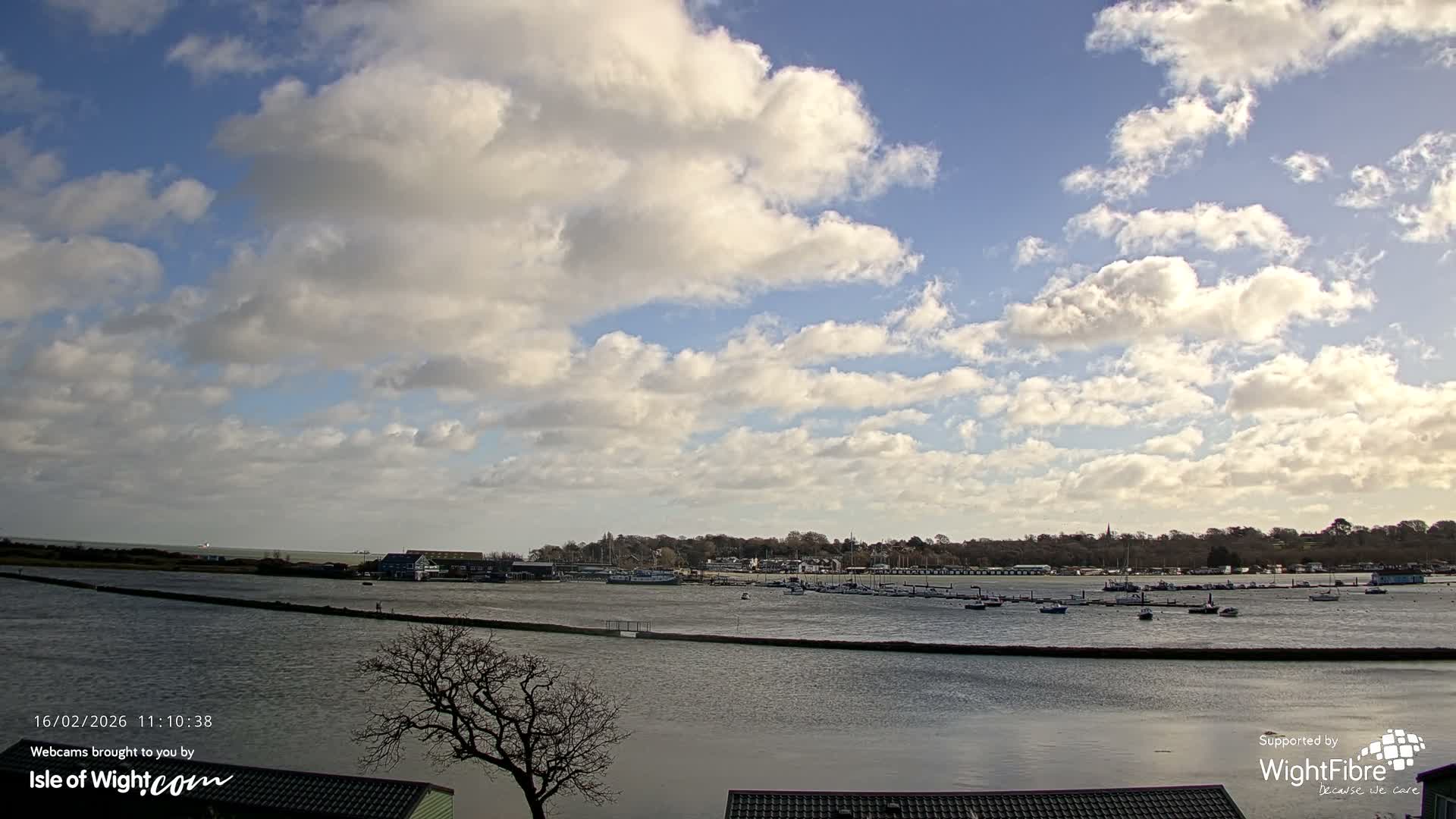 Bembridge Harbour Live Cam -  Isle of Wight, South East, England, United Kingdom