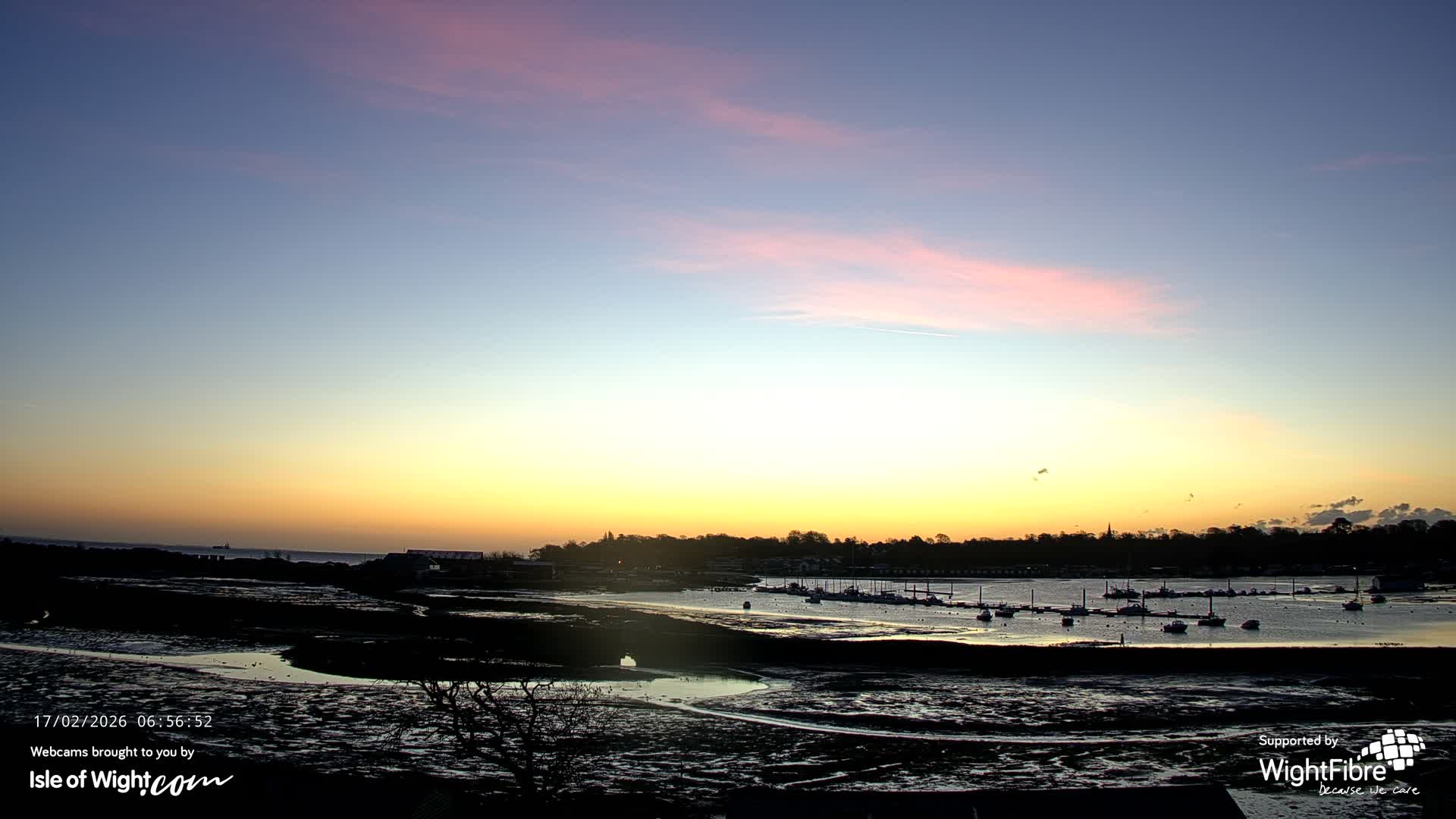 Bembridge Harbour Live Cam -  Isle of Wight, South East, England, United Kingdom