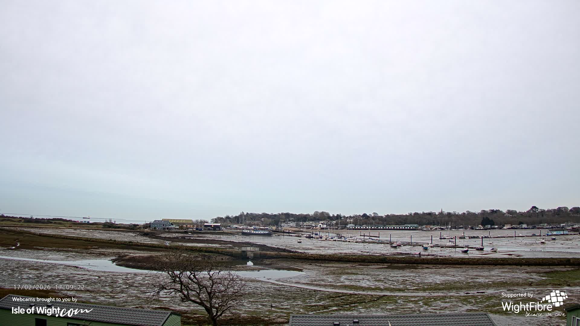 Bembridge Harbour Live Cam -  Isle of Wight, South East, England, United Kingdom