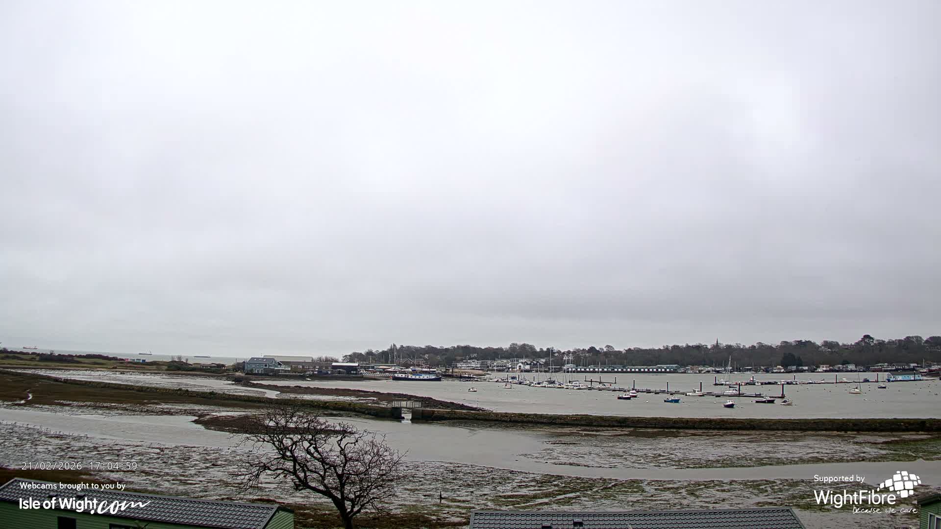 Bembridge Harbour Live Cam -  Isle of Wight, South East, England, United Kingdom