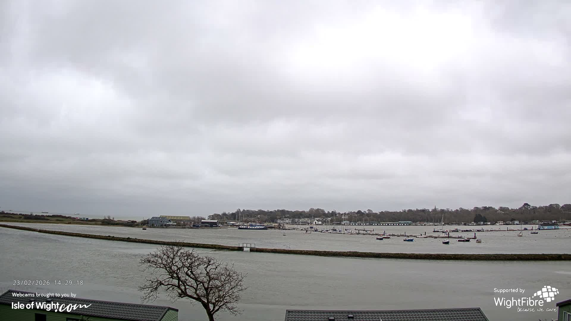 Bembridge Harbour Live Cam -  Isle of Wight, South East, England, United Kingdom