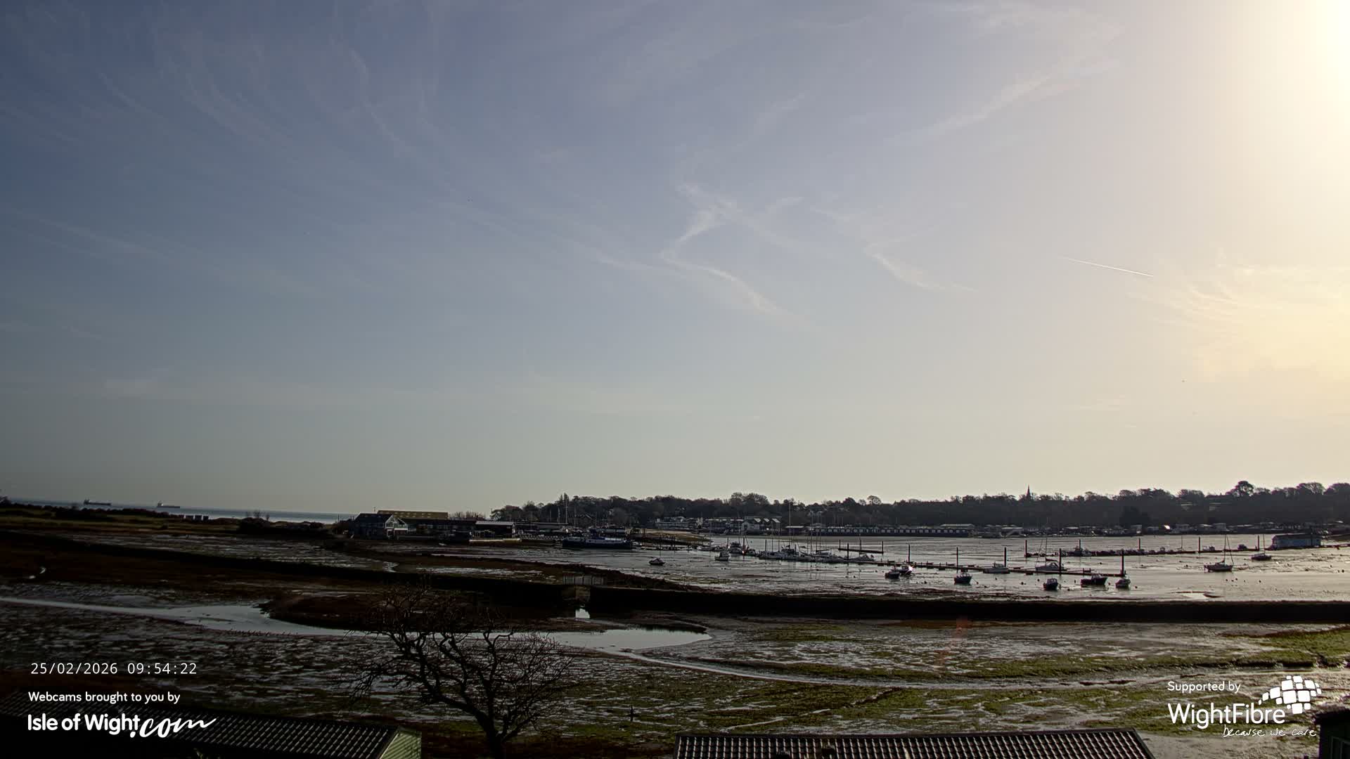 Bembridge Harbour Live Cam -  Isle of Wight, South East, England, United Kingdom