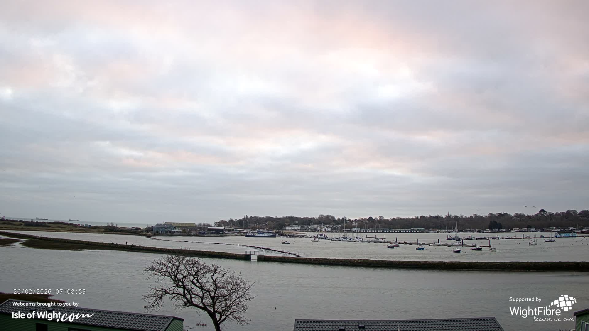 Bembridge Harbour Live Cam -  Isle of Wight, South East, England, United Kingdom