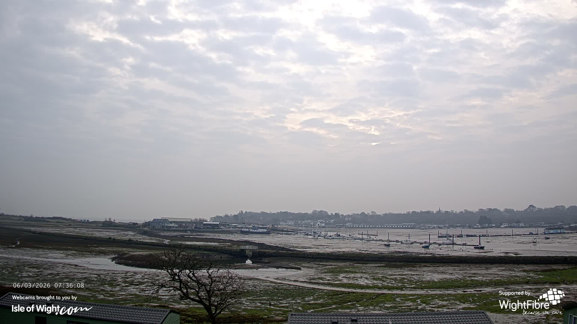 Bembridge Harbour Live Cam -  Isle of Wight, South East, England, United Kingdom