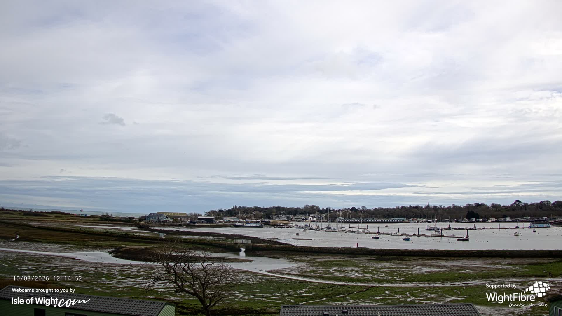 Bembridge Harbour Live Cam -  Isle of Wight, South East, England, United Kingdom