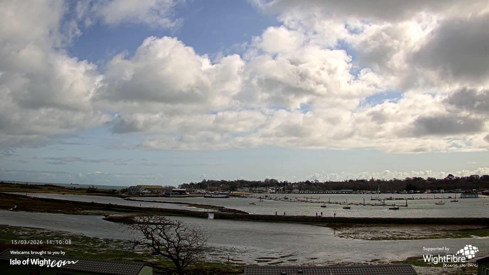 Bembridge Harbour Live Cam -  Isle of Wight, South East, England, United Kingdom