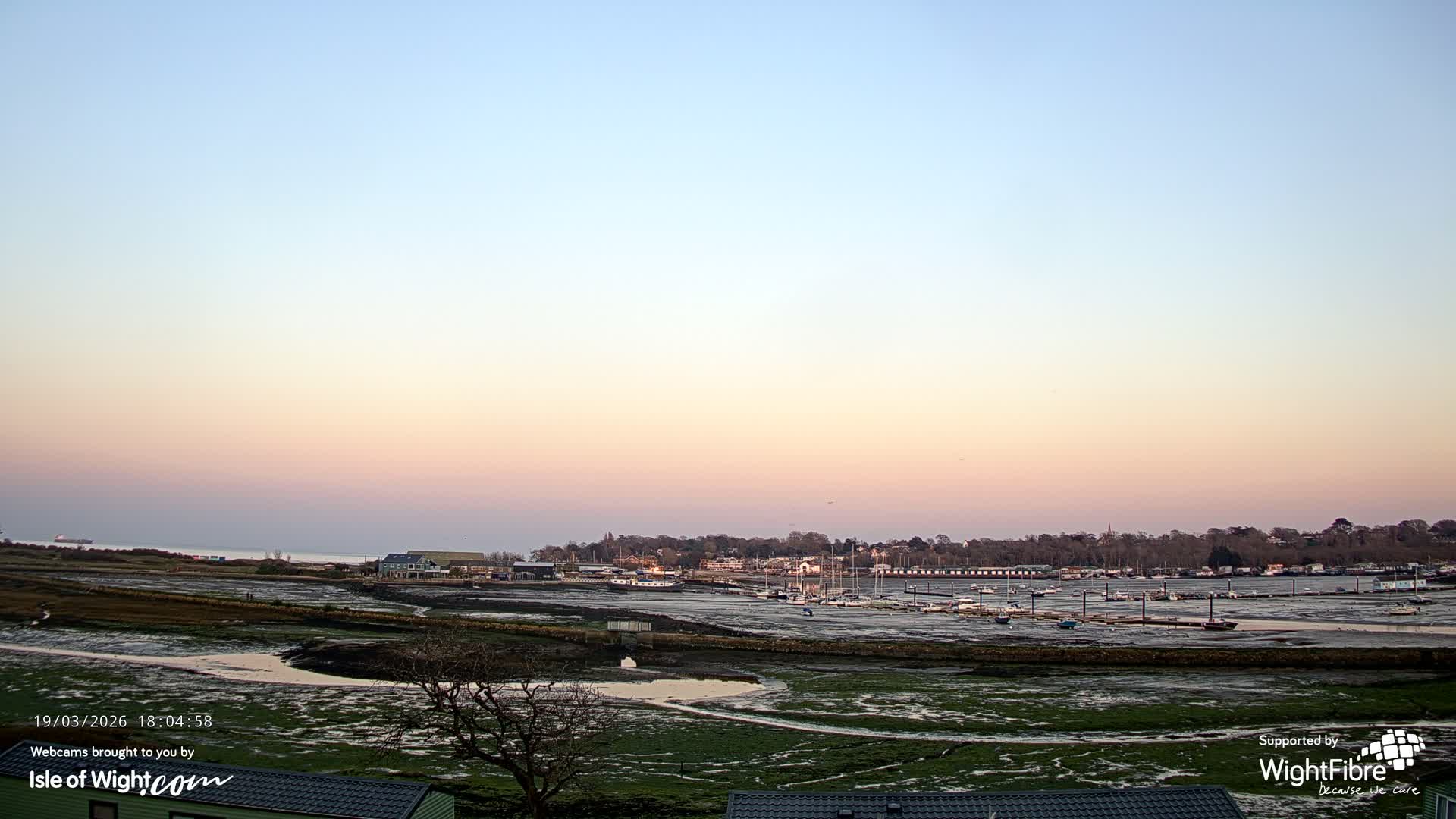 Bembridge Harbour Live Cam -  Isle of Wight, South East, England, United Kingdom