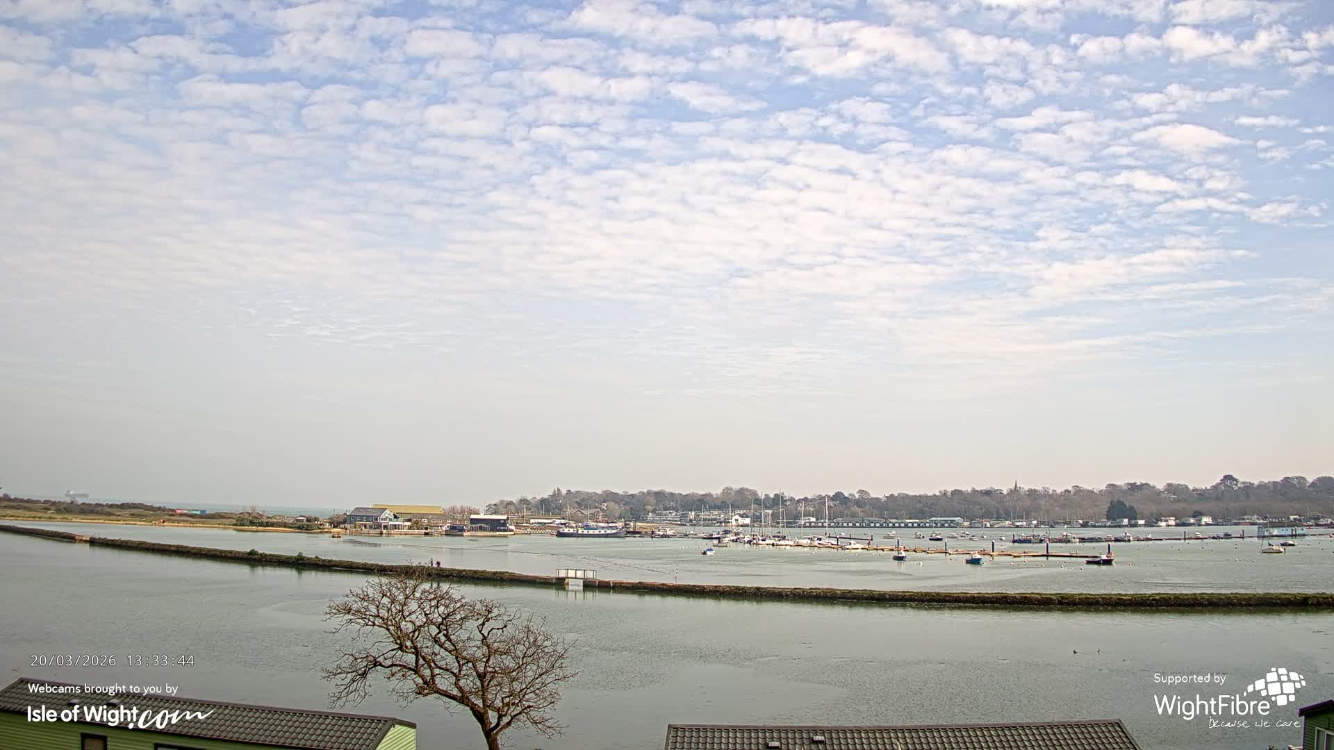 Bembridge Harbour Live Cam -  Isle of Wight, South East, England, United Kingdom