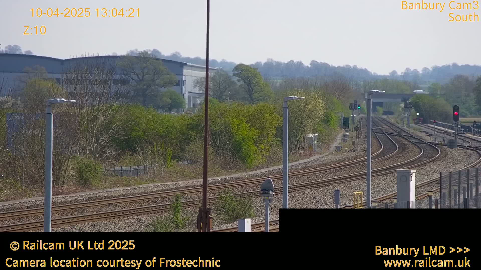 Banbury Train Station Live Cams- Banbury, Cherwell, Oxfordshire, South East, England, United Kingdom