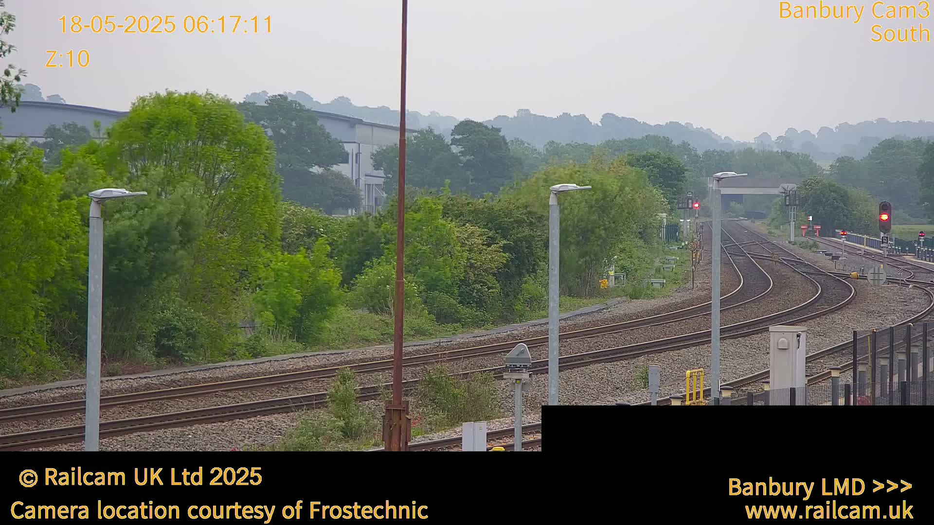 Banbury Train Station Live Cams- Banbury, Cherwell, Oxfordshire, South East, England, United Kingdom