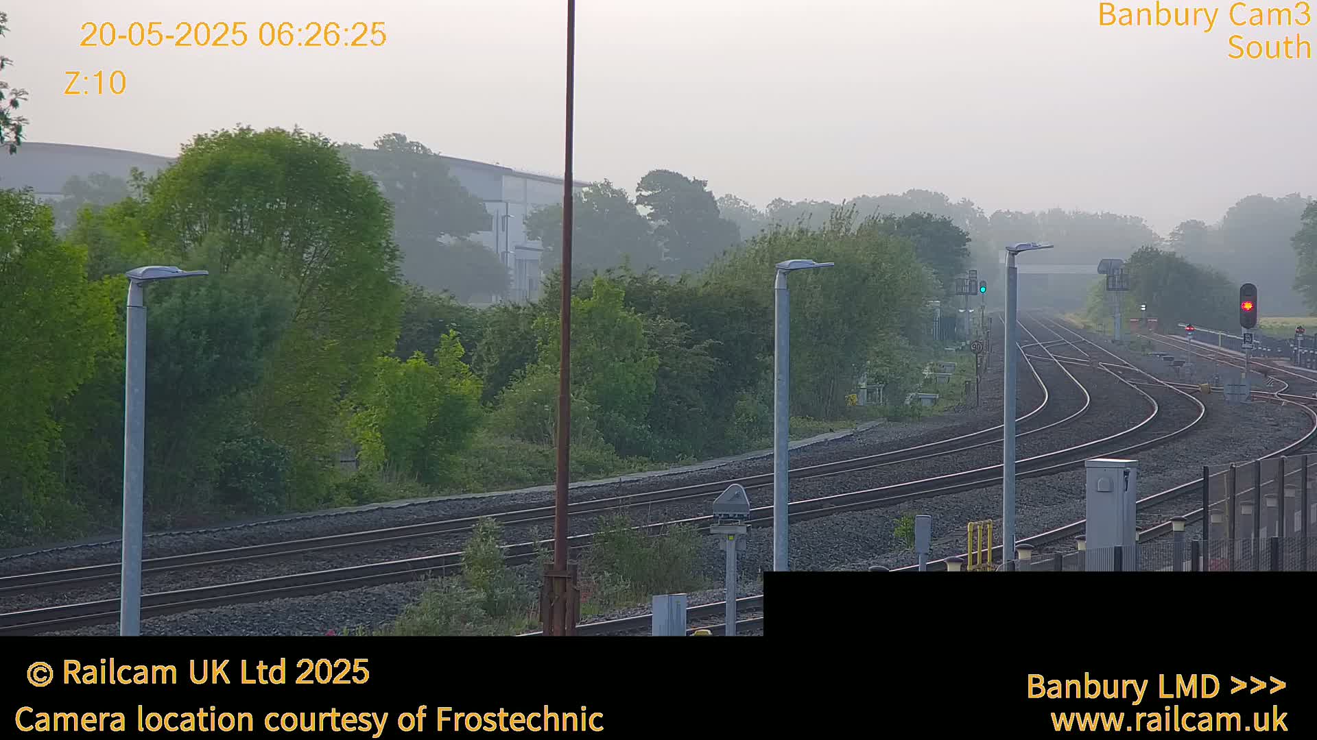 Banbury Train Station Live Cams- Banbury, Cherwell, Oxfordshire, South East, England, United Kingdom