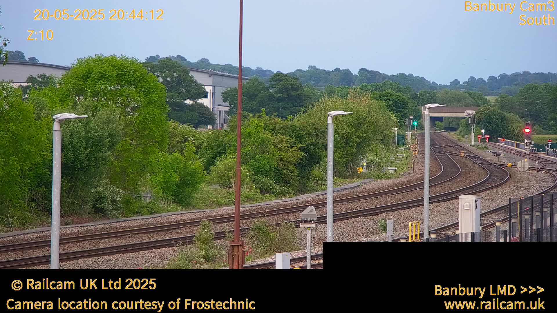 Banbury Train Station Live Cams- Banbury, Cherwell, Oxfordshire, South East, England, United Kingdom