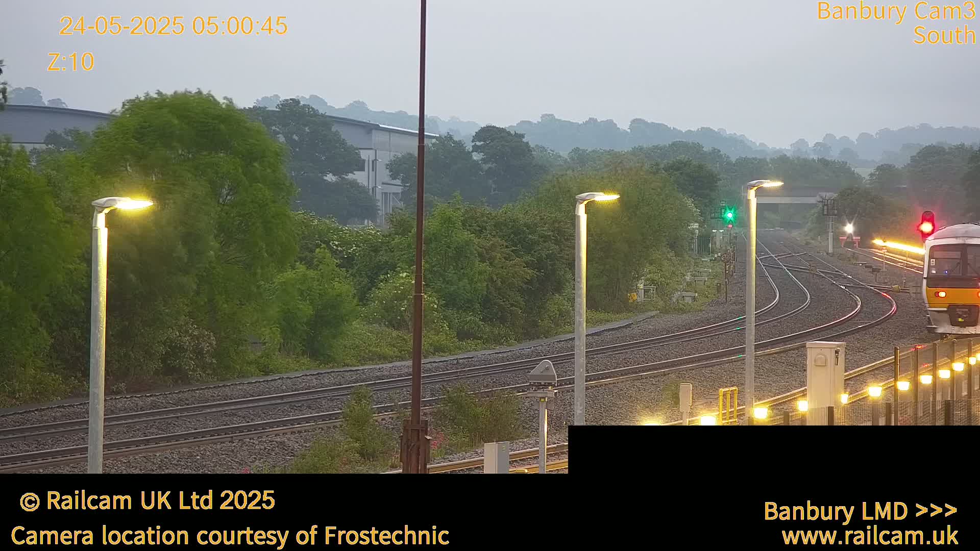 Banbury Train Station Live Cams- Banbury, Cherwell, Oxfordshire, South East, England, United Kingdom