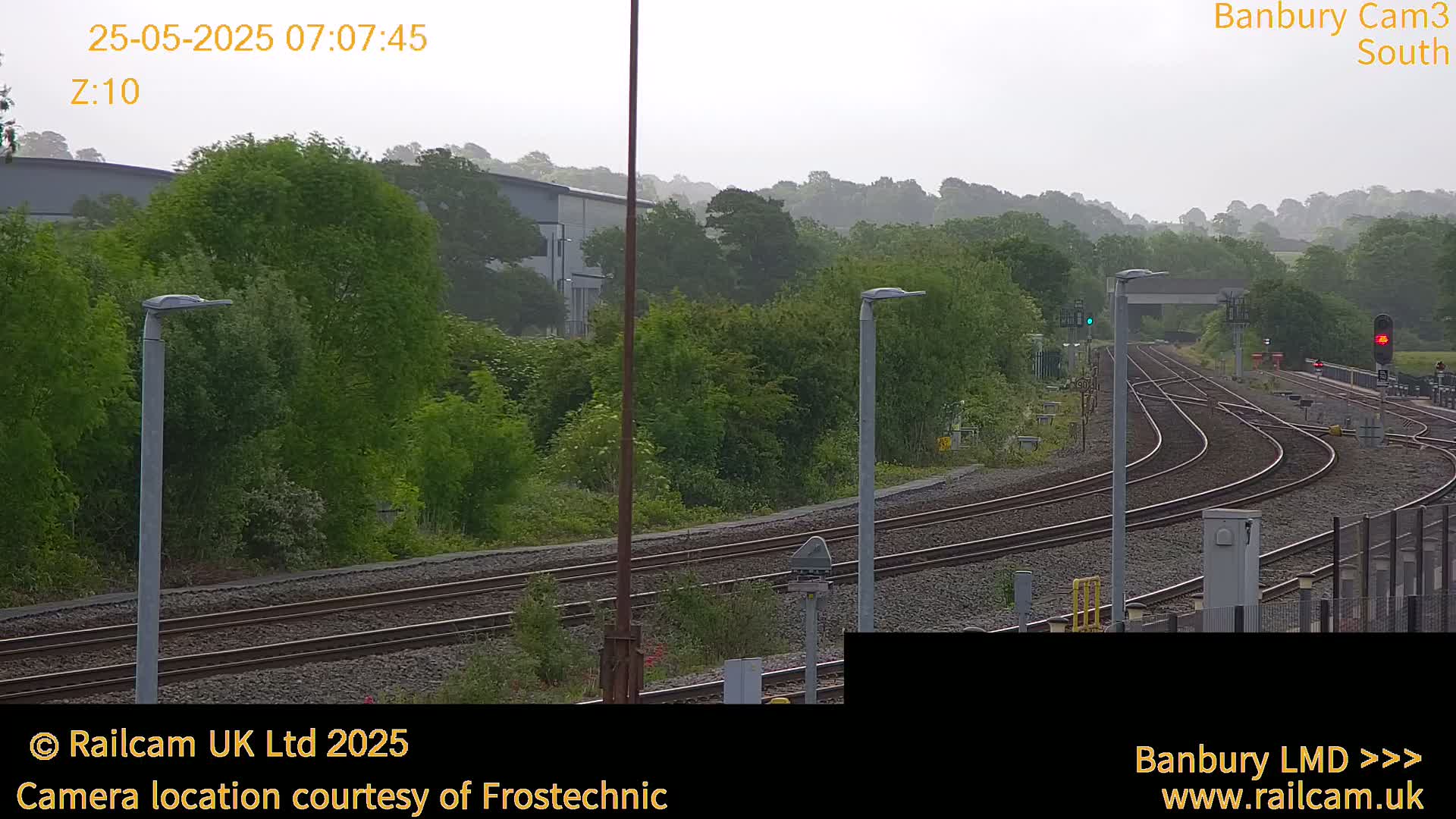 Banbury Train Station Live Cams- Banbury, Cherwell, Oxfordshire, South East, England, United Kingdom