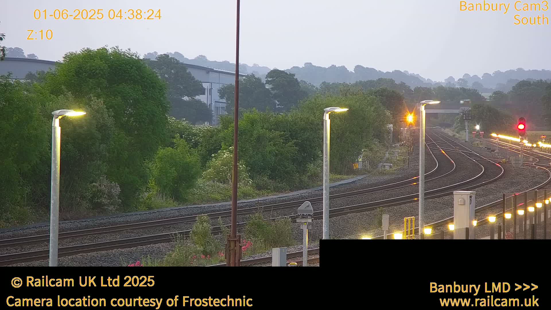 Banbury Train Station Live Cams- Banbury, Cherwell, Oxfordshire, South East, England, United Kingdom