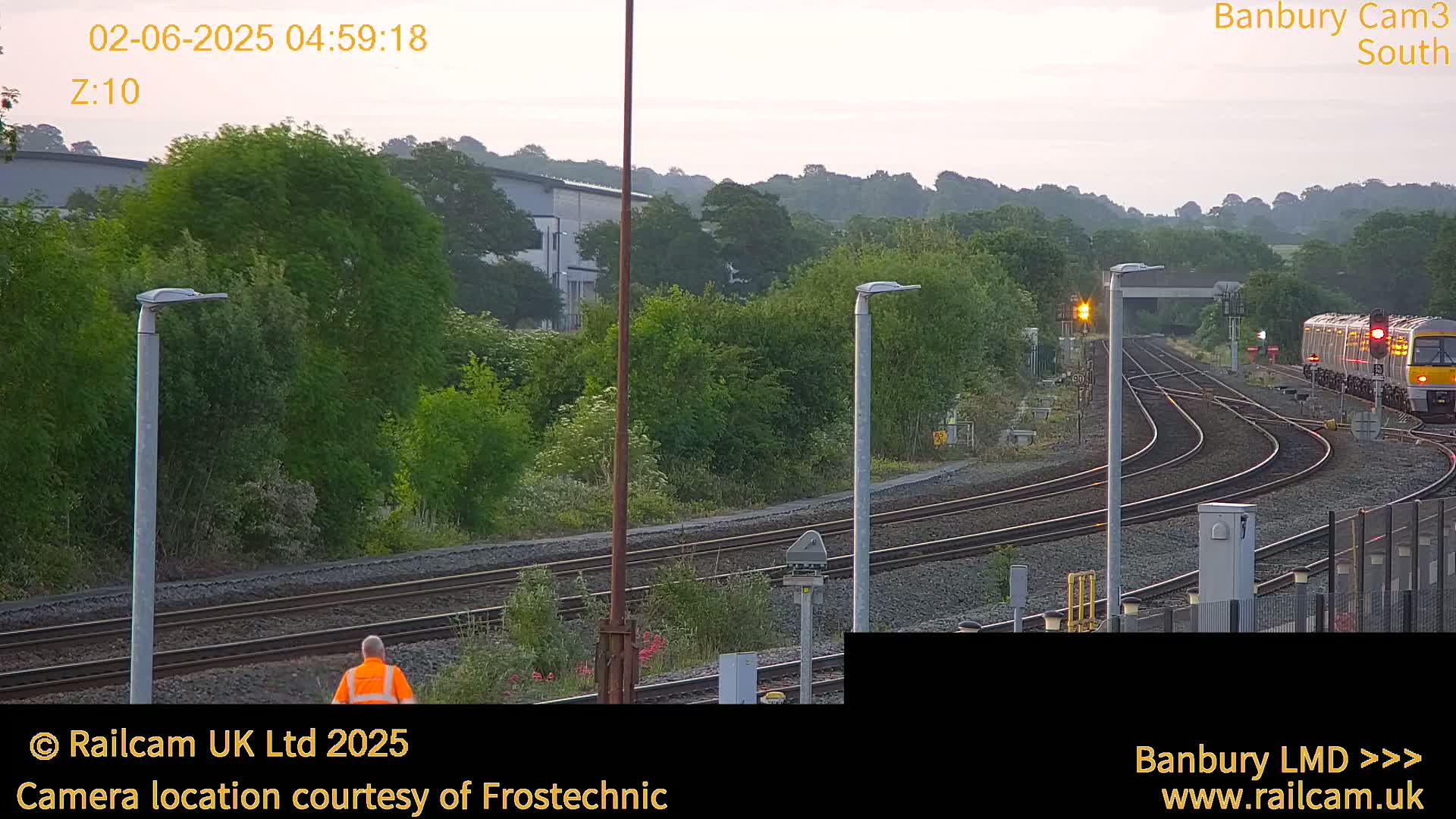 Banbury Train Station Live Cams- Banbury, Cherwell, Oxfordshire, South East, England, United Kingdom
