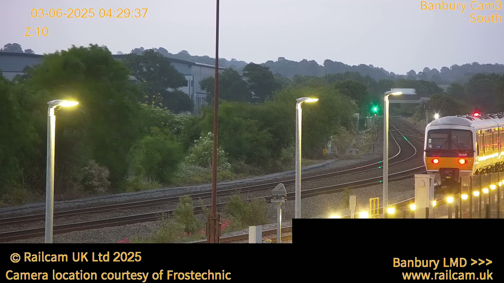 Banbury Train Station Live Cams- Banbury, Cherwell, Oxfordshire, South East, England, United Kingdom