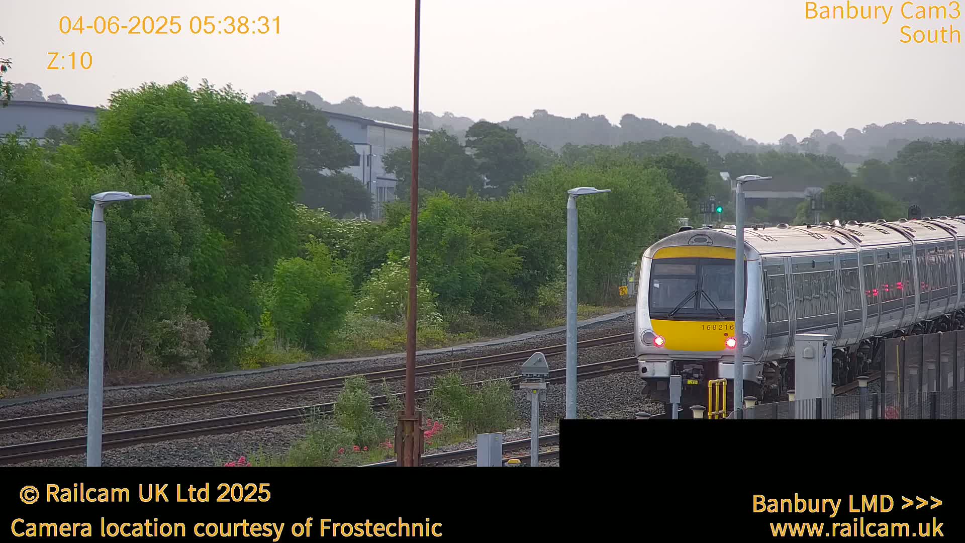 Banbury Train Station Live Cams- Banbury, Cherwell, Oxfordshire, South East, England, United Kingdom