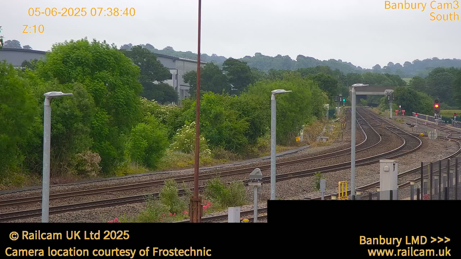 Banbury Train Station Live Cams- Banbury, Cherwell, Oxfordshire, South East, England, United Kingdom