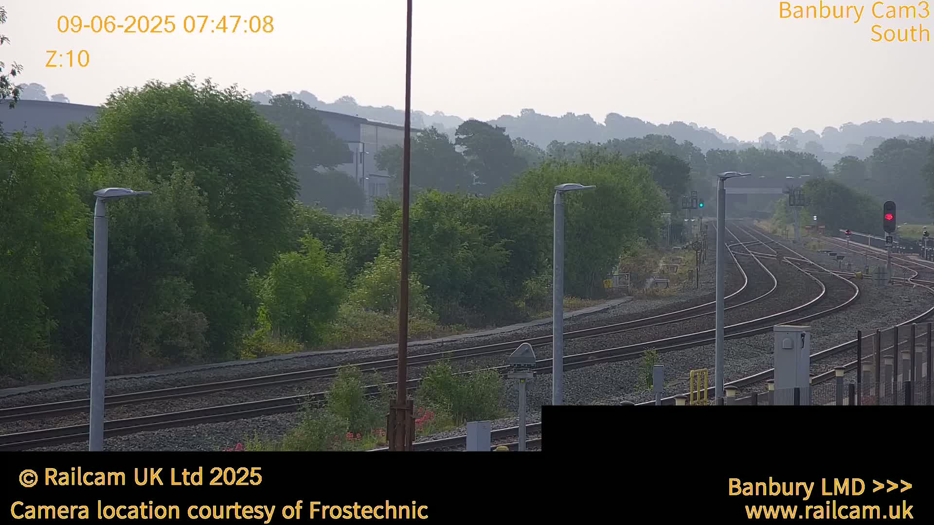 Banbury Train Station Live Cams- Banbury, Cherwell, Oxfordshire, South East, England, United Kingdom