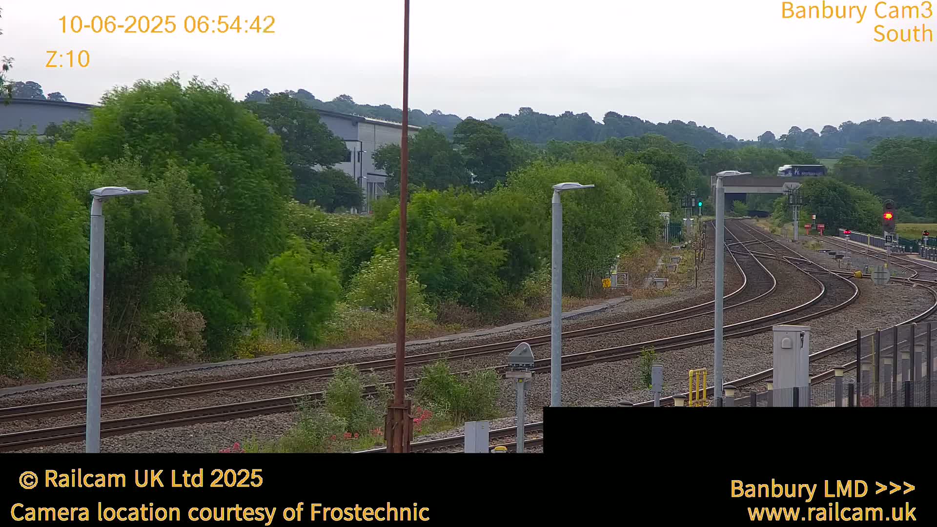 Banbury Train Station Live Cams- Banbury, Cherwell, Oxfordshire, South East, England, United Kingdom