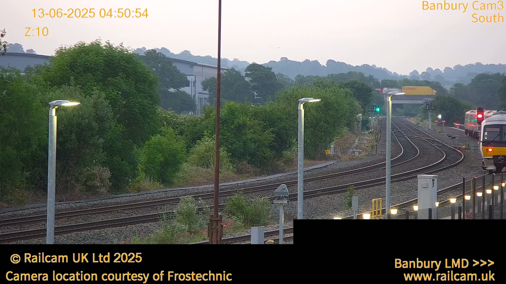 Banbury Train Station Live Cams- Banbury, Cherwell, Oxfordshire, South East, England, United Kingdom