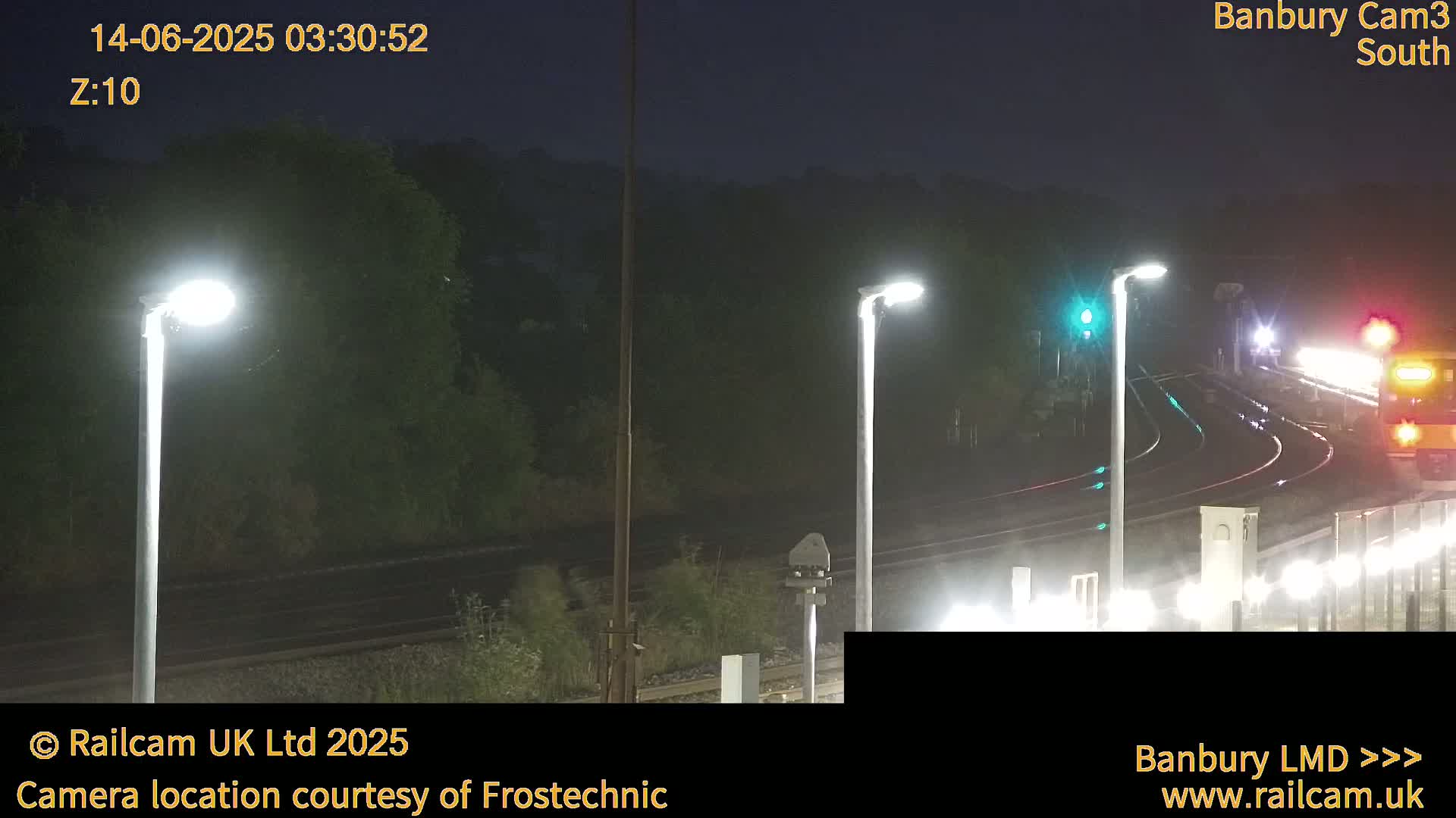 Banbury Train Station Live Cams- Banbury, Cherwell, Oxfordshire, South East, England, United Kingdom