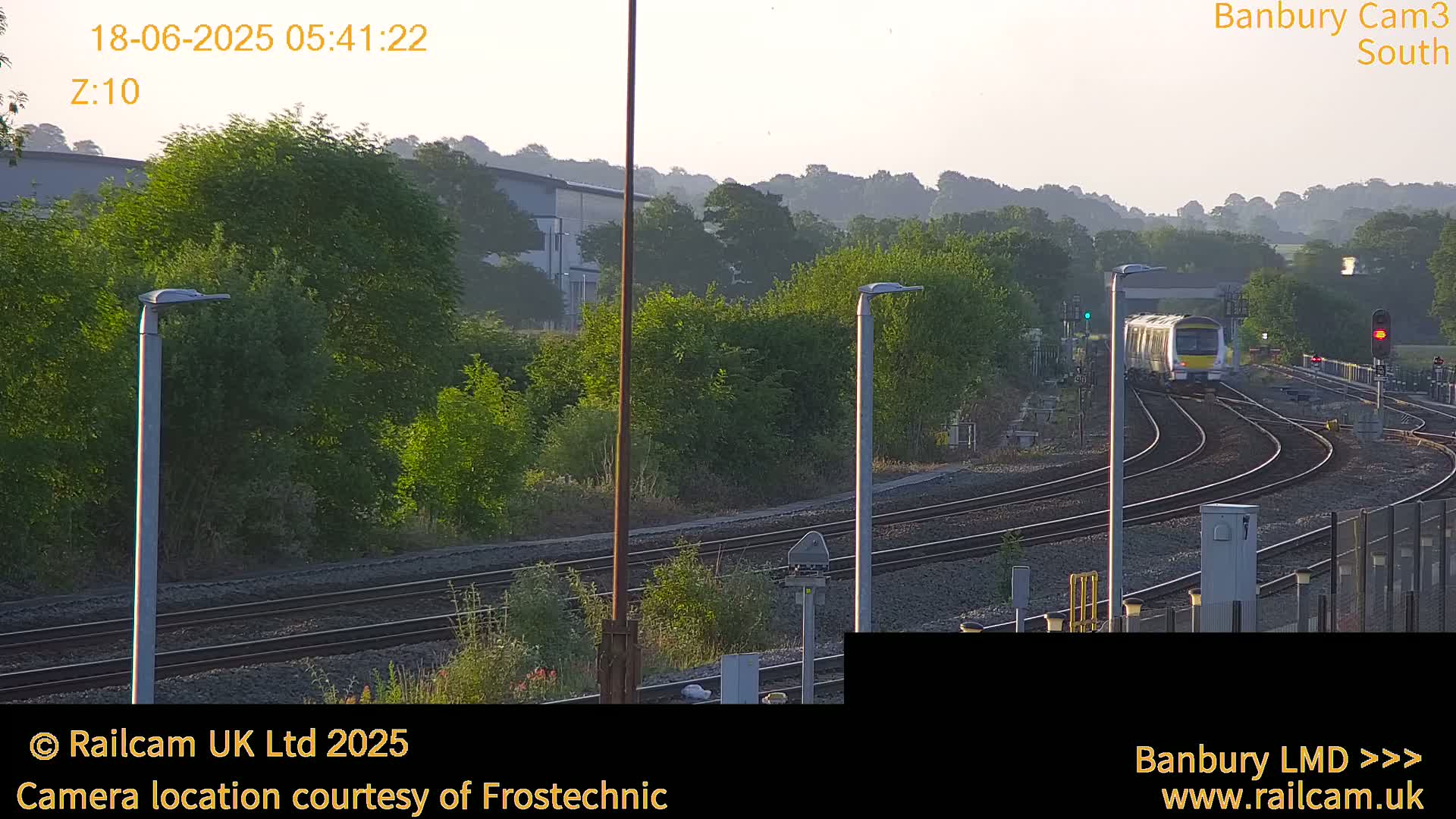 Banbury Train Station Live Cams- Banbury, Cherwell, Oxfordshire, South East, England, United Kingdom
