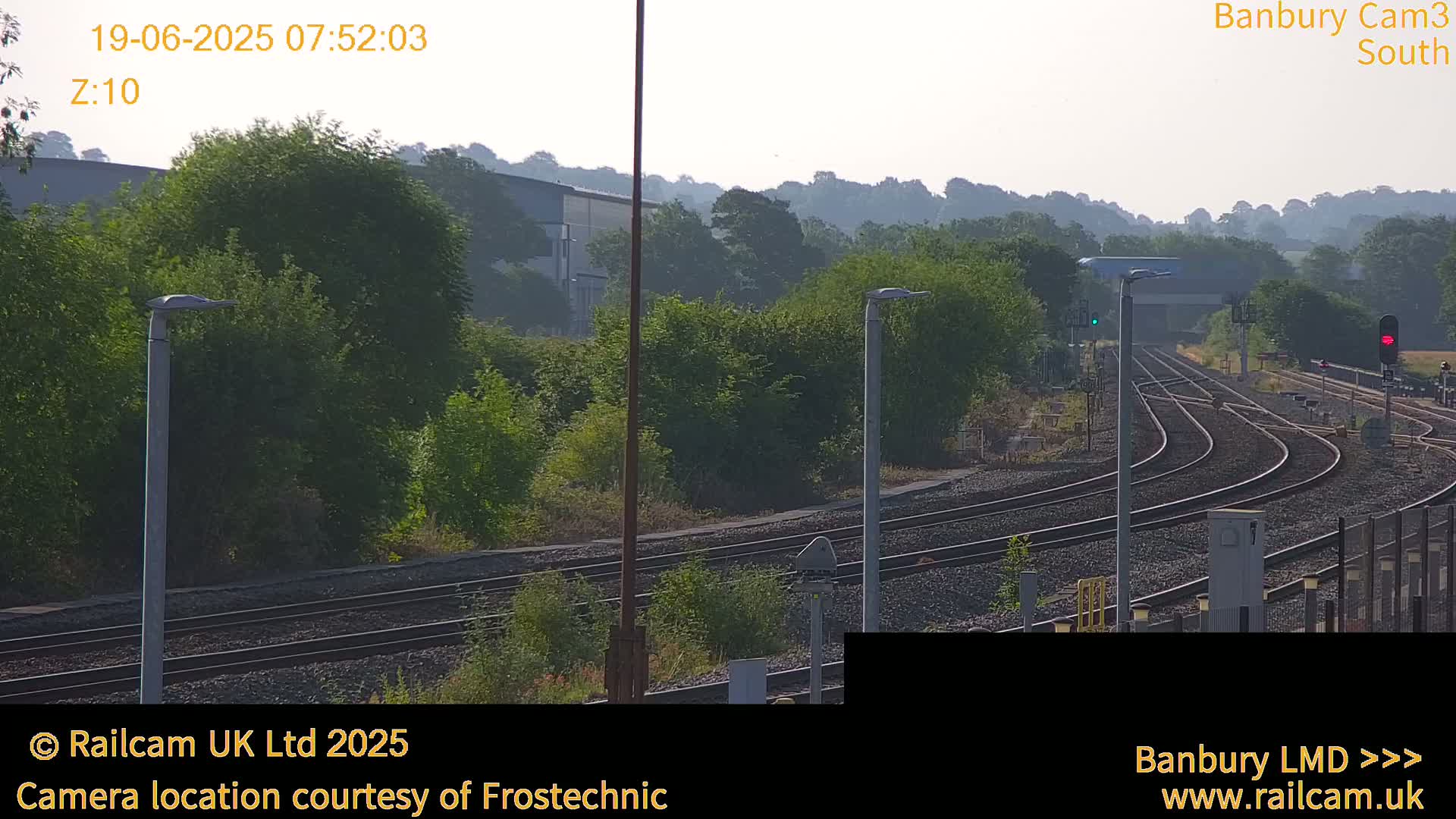 Banbury Train Station Live Cams- Banbury, Cherwell, Oxfordshire, South East, England, United Kingdom
