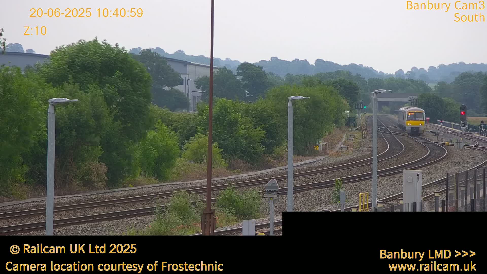 Banbury Train Station Live Cams- Banbury, Cherwell, Oxfordshire, South East, England, United Kingdom