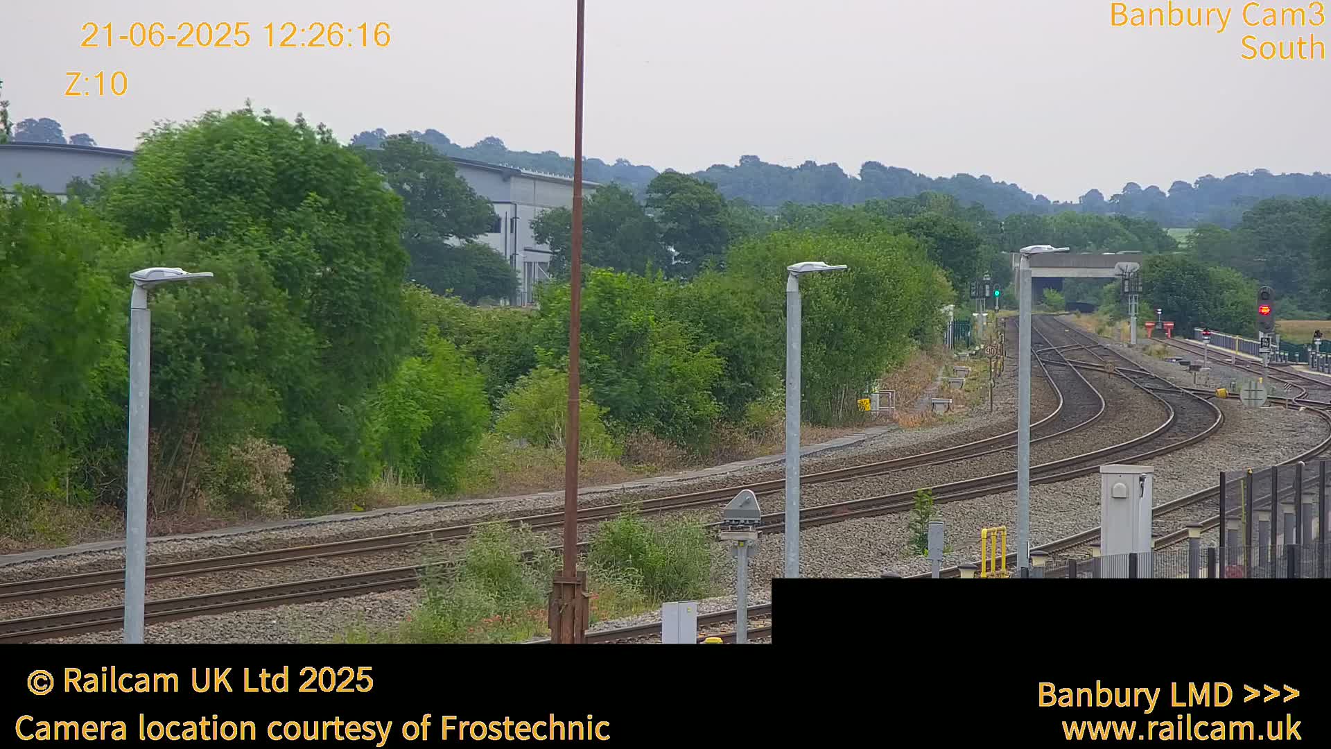 Banbury Train Station Live Cams- Banbury, Cherwell, Oxfordshire, South East, England, United Kingdom