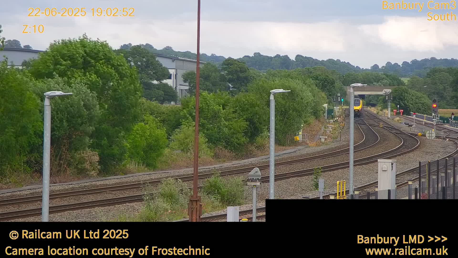 Banbury Train Station Live Cams- Banbury, Cherwell, Oxfordshire, South East, England, United Kingdom