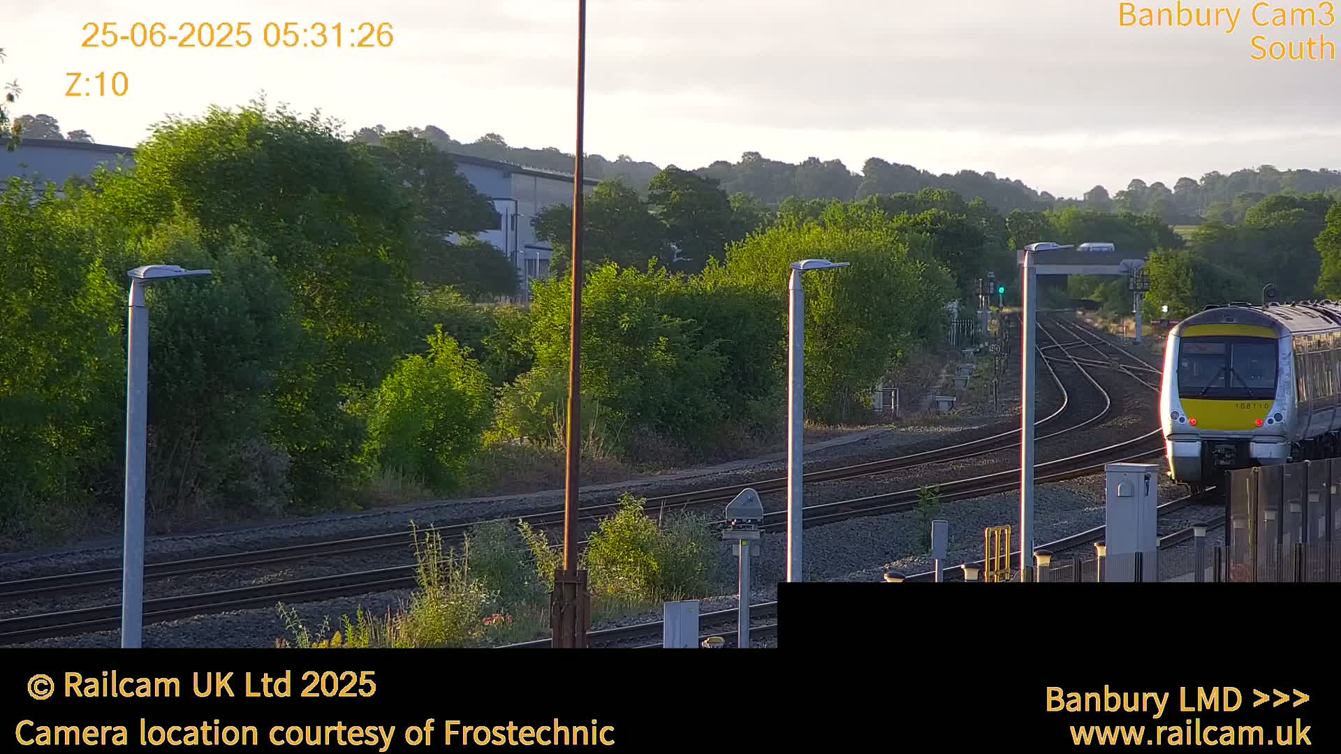Banbury Train Station Live Cams- Banbury, Cherwell, Oxfordshire, South East, England, United Kingdom
